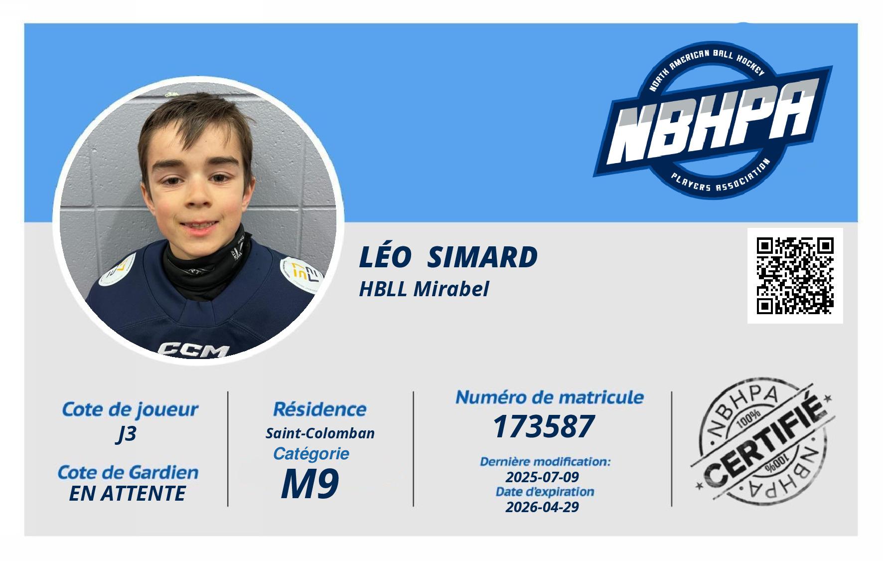 Léo  Simard