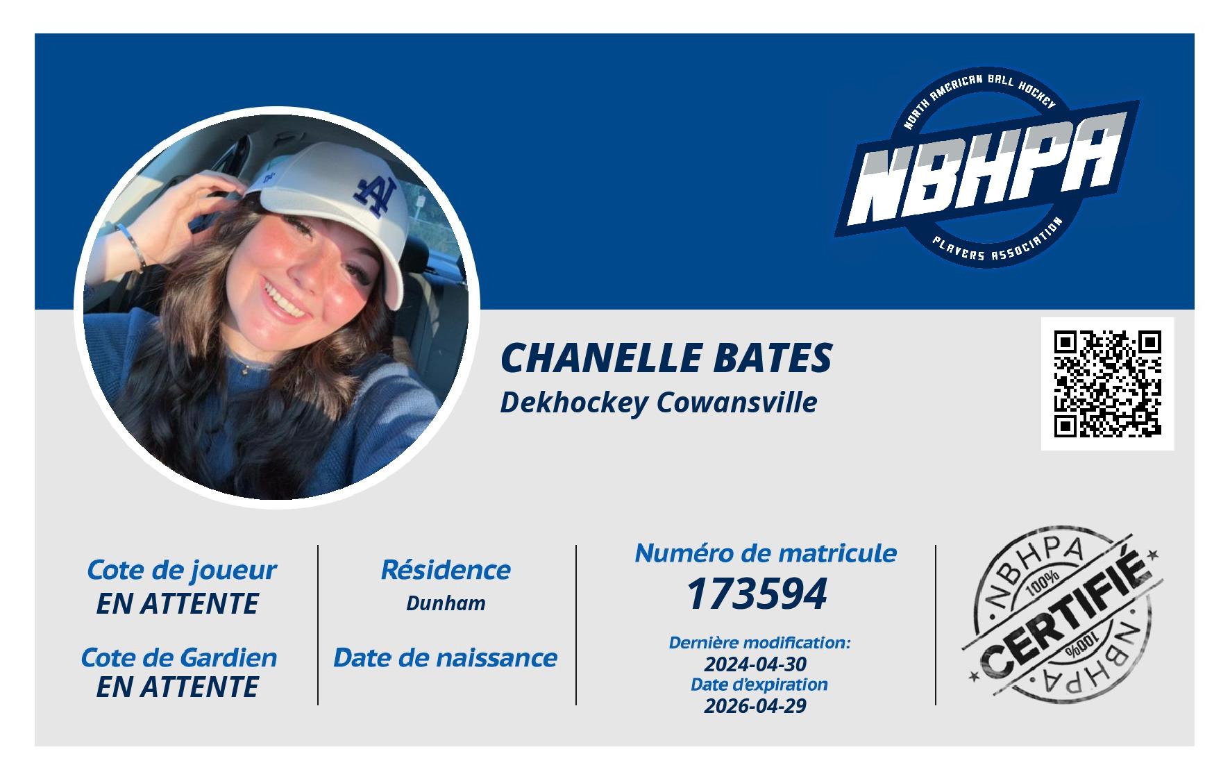 Chanelle Bates