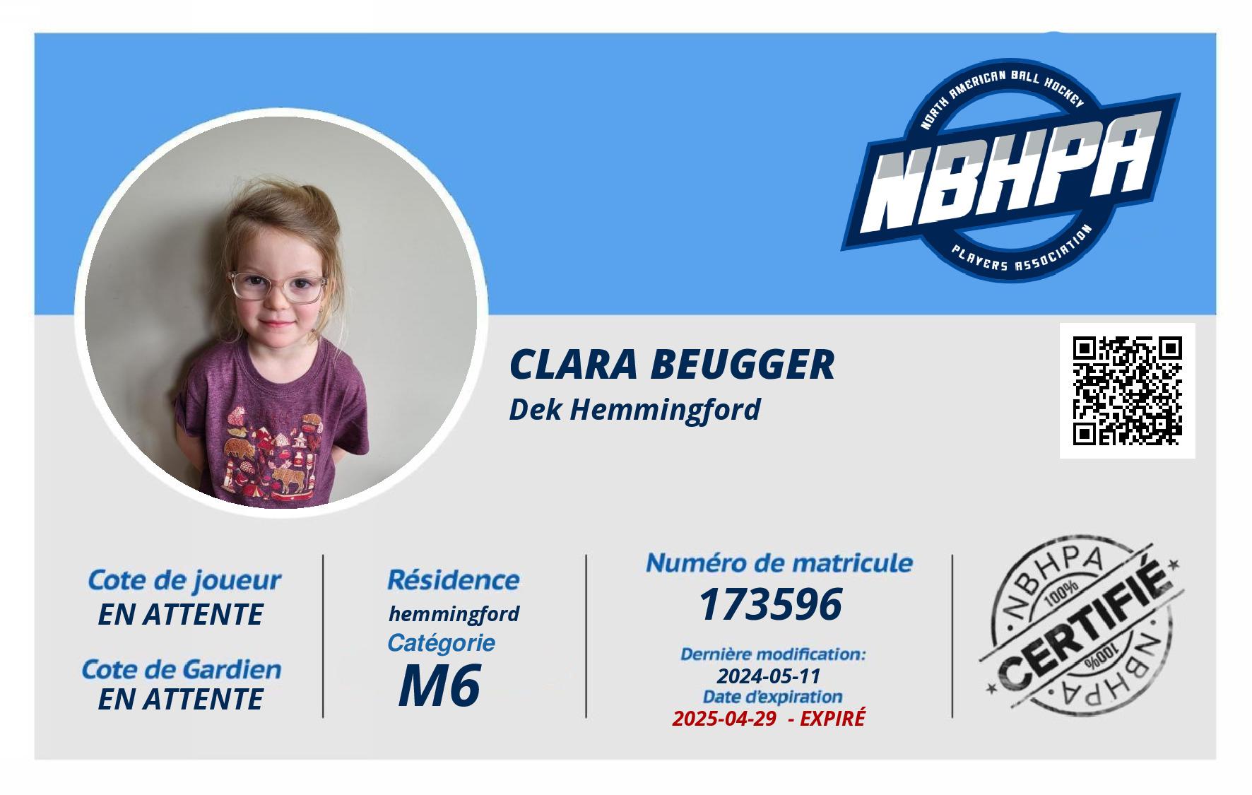 Clara Beugger