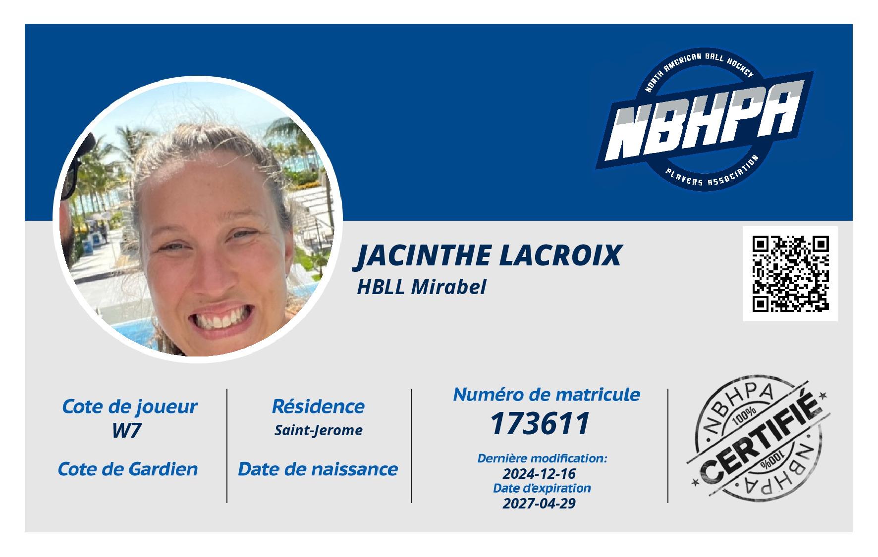 Jacinthe Lacroix