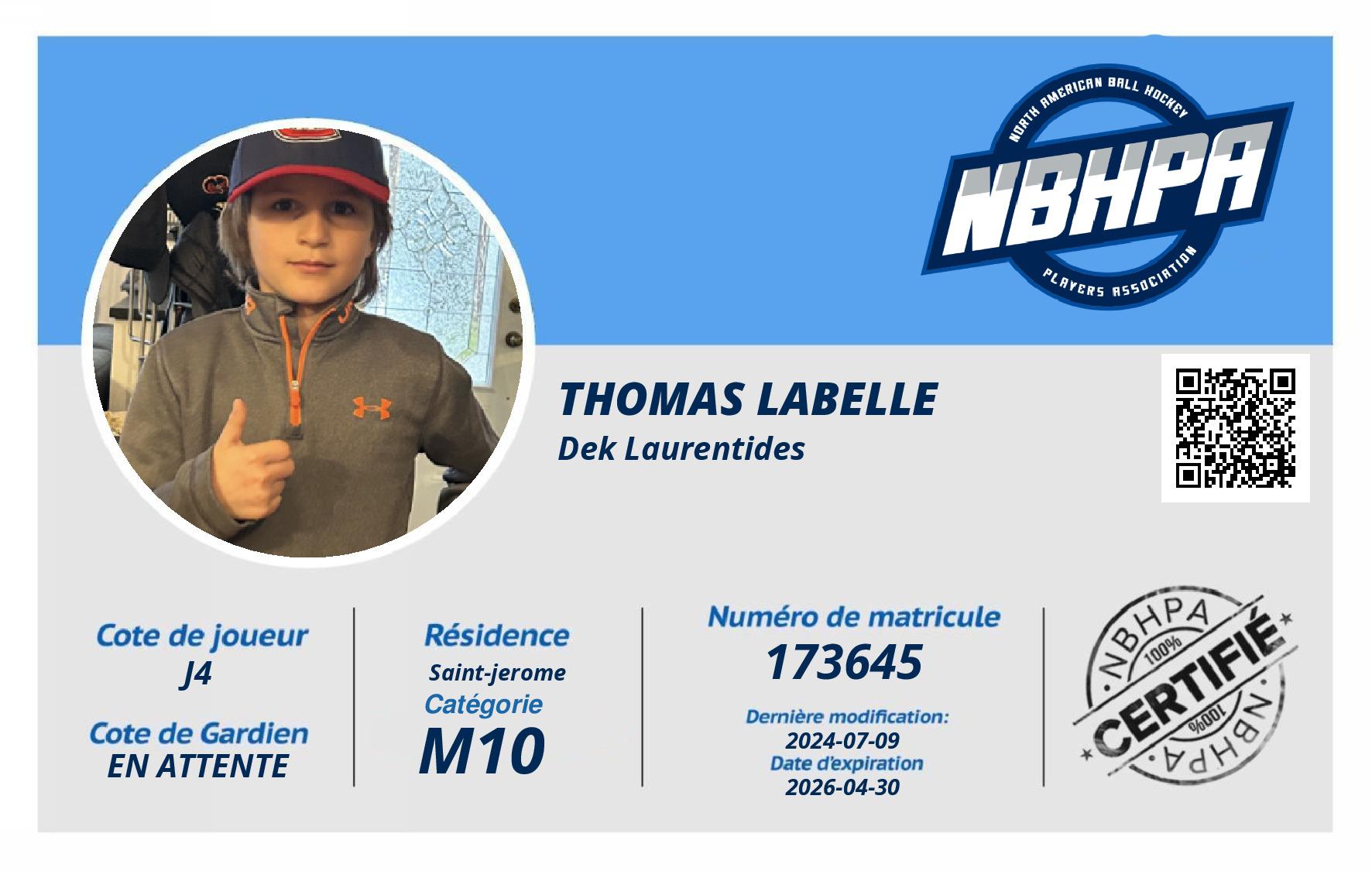 Thomas Labelle