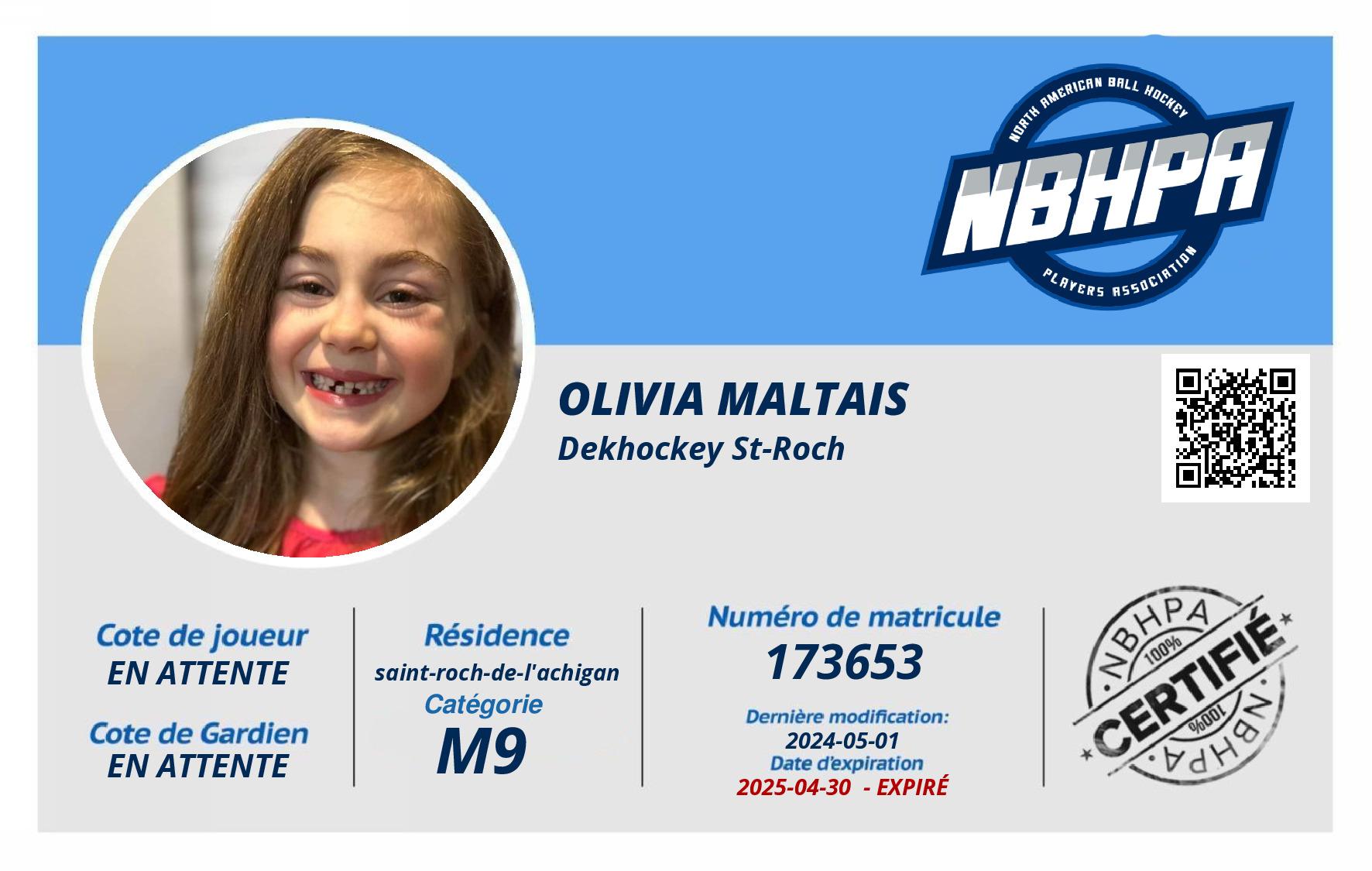 Olivia Maltais