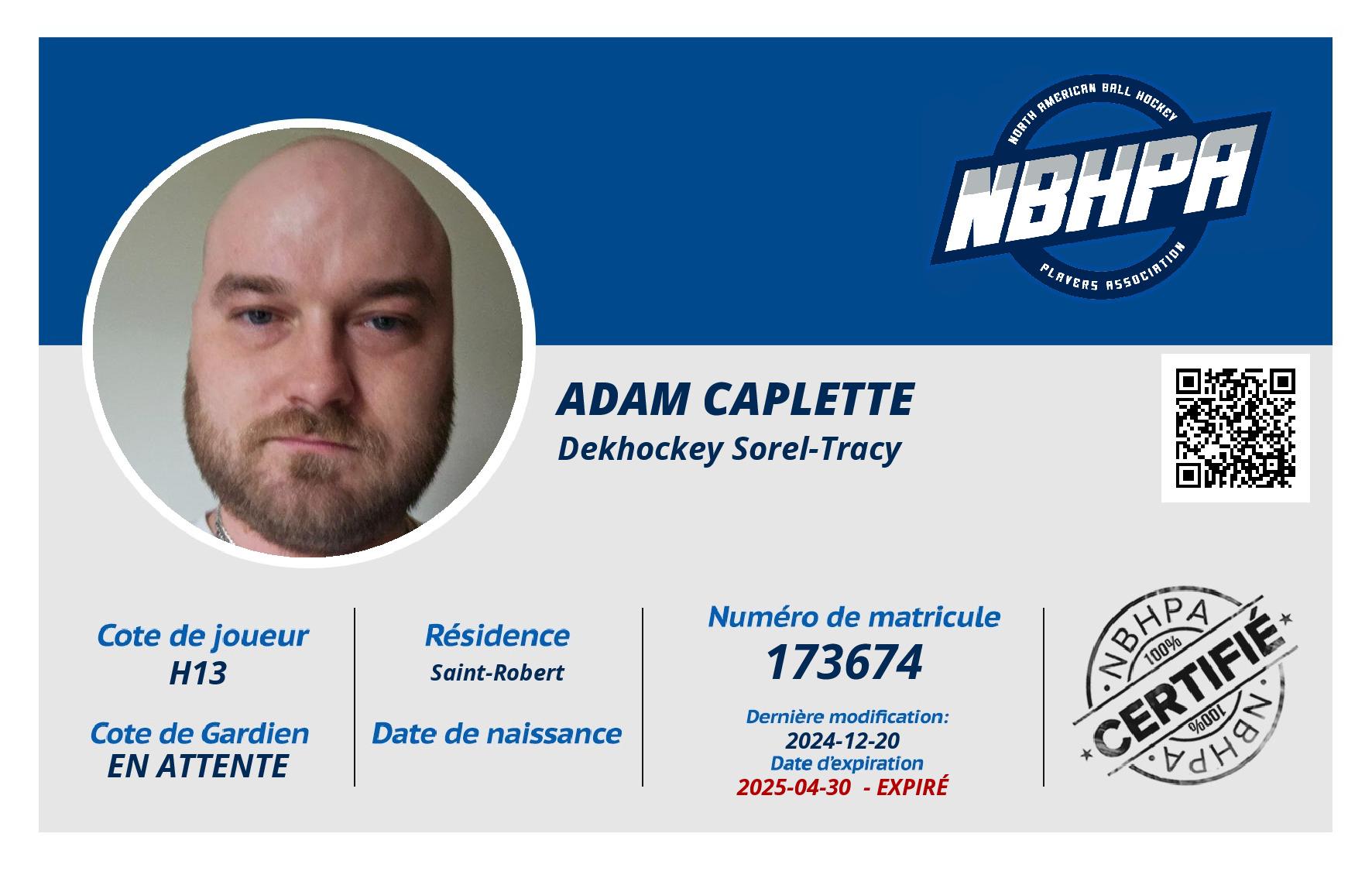 Adam Caplette