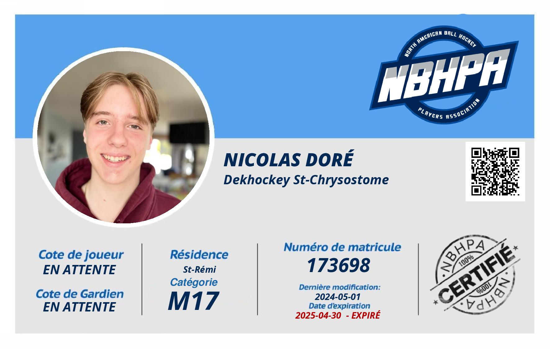 Nicolas Doré