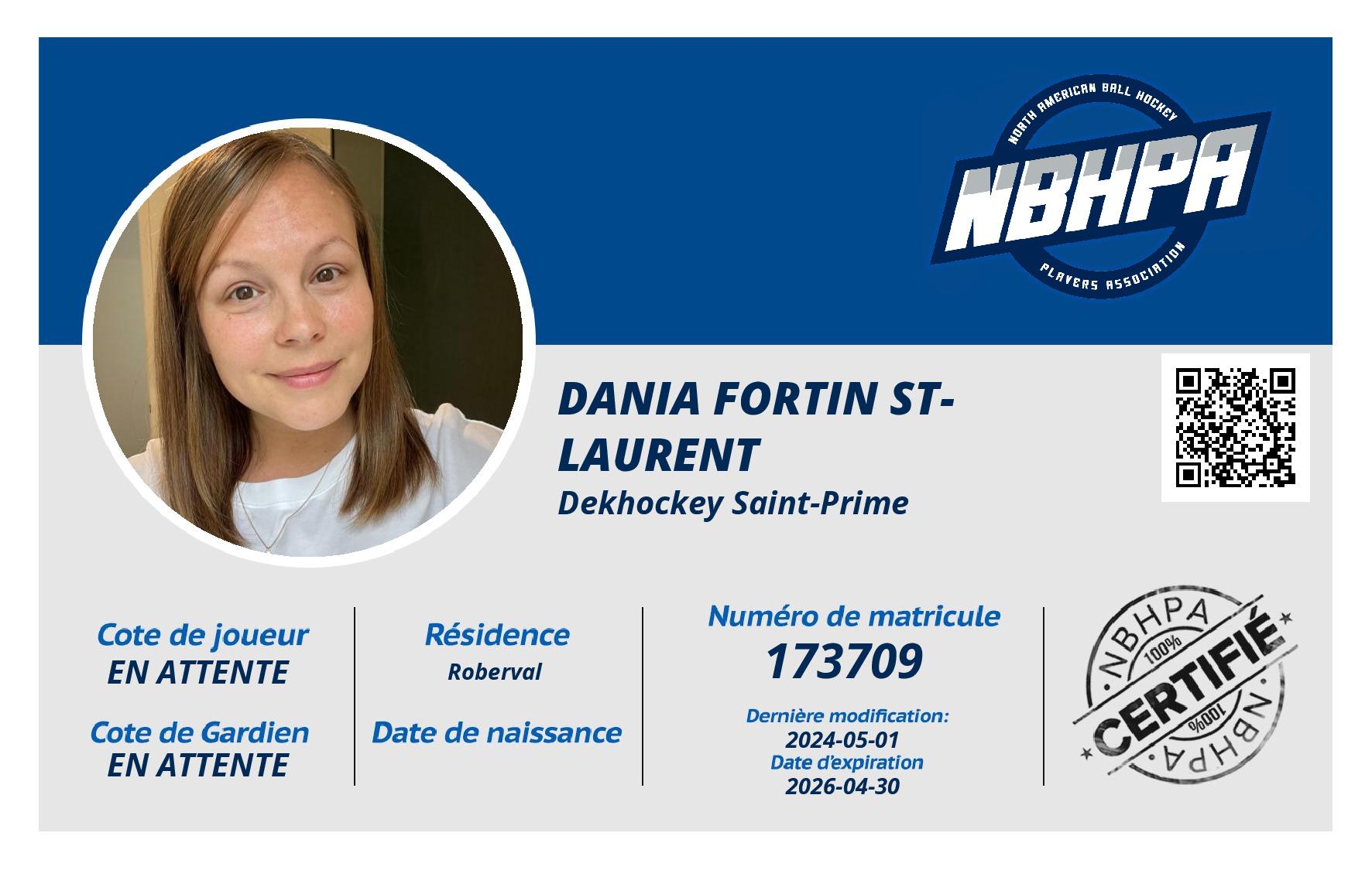 Dania Fortin St-Laurent