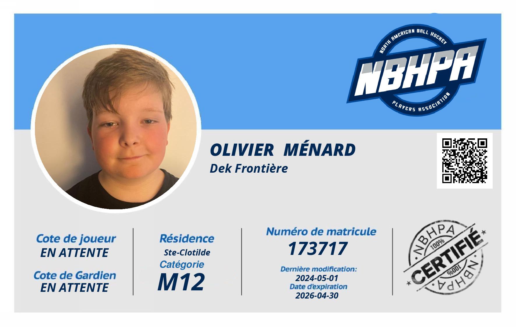 Olivier  Ménard
