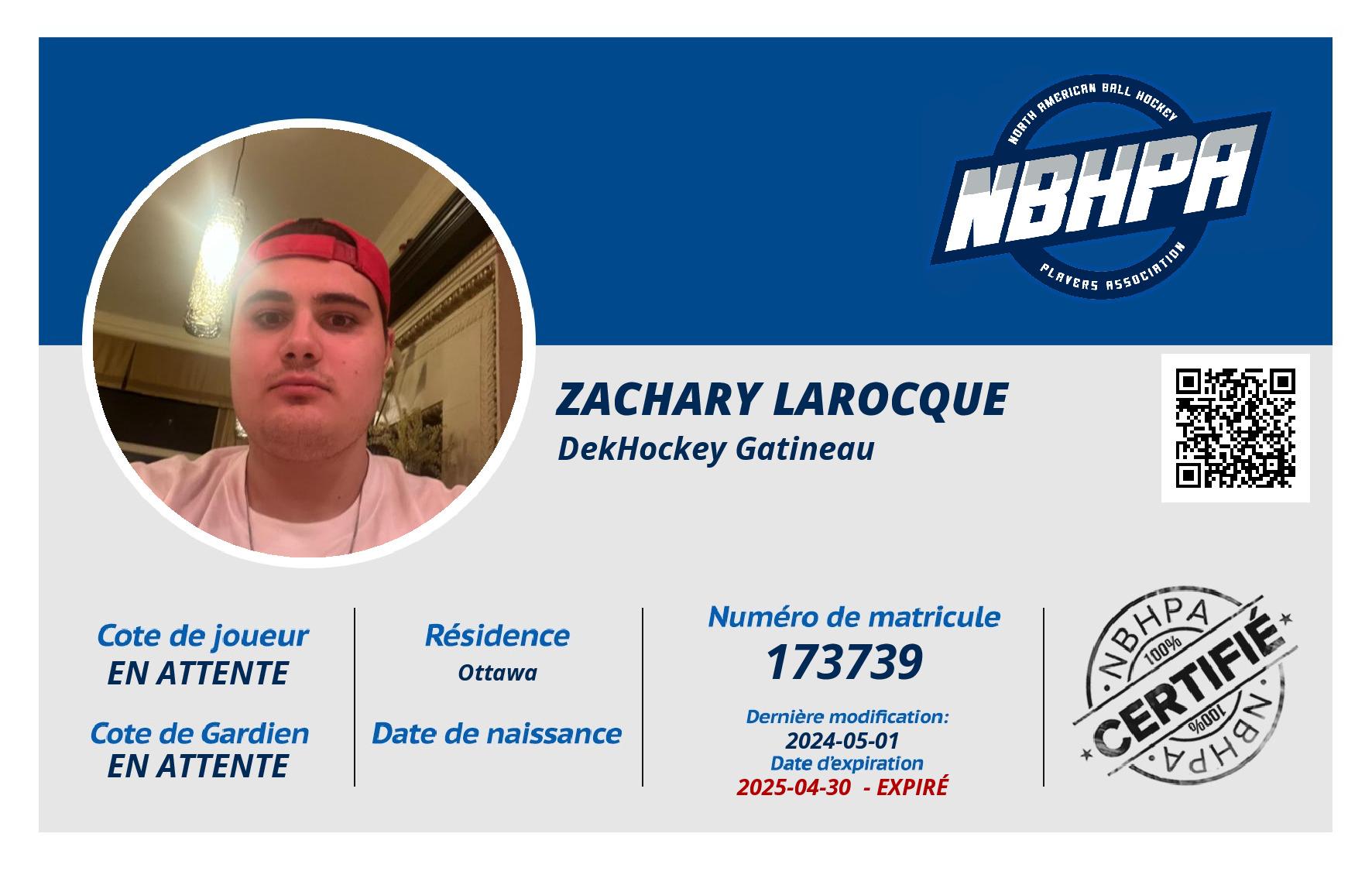Zachary Larocque