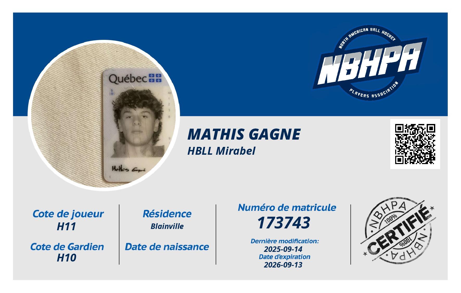 Mathis Gagne