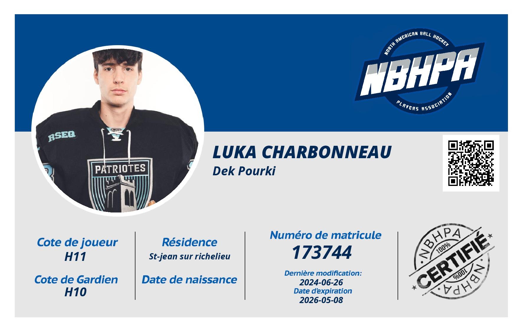 Luka Charbonneau