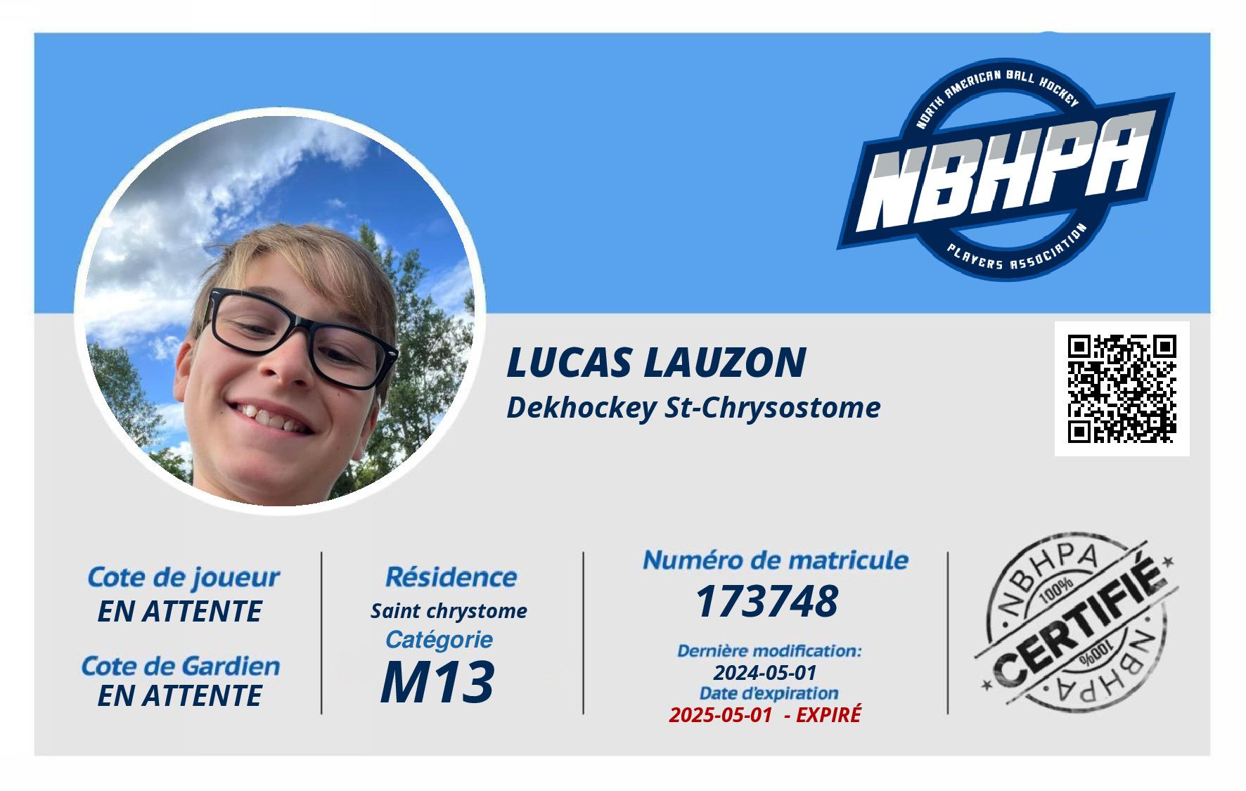 Lucas Lauzon
