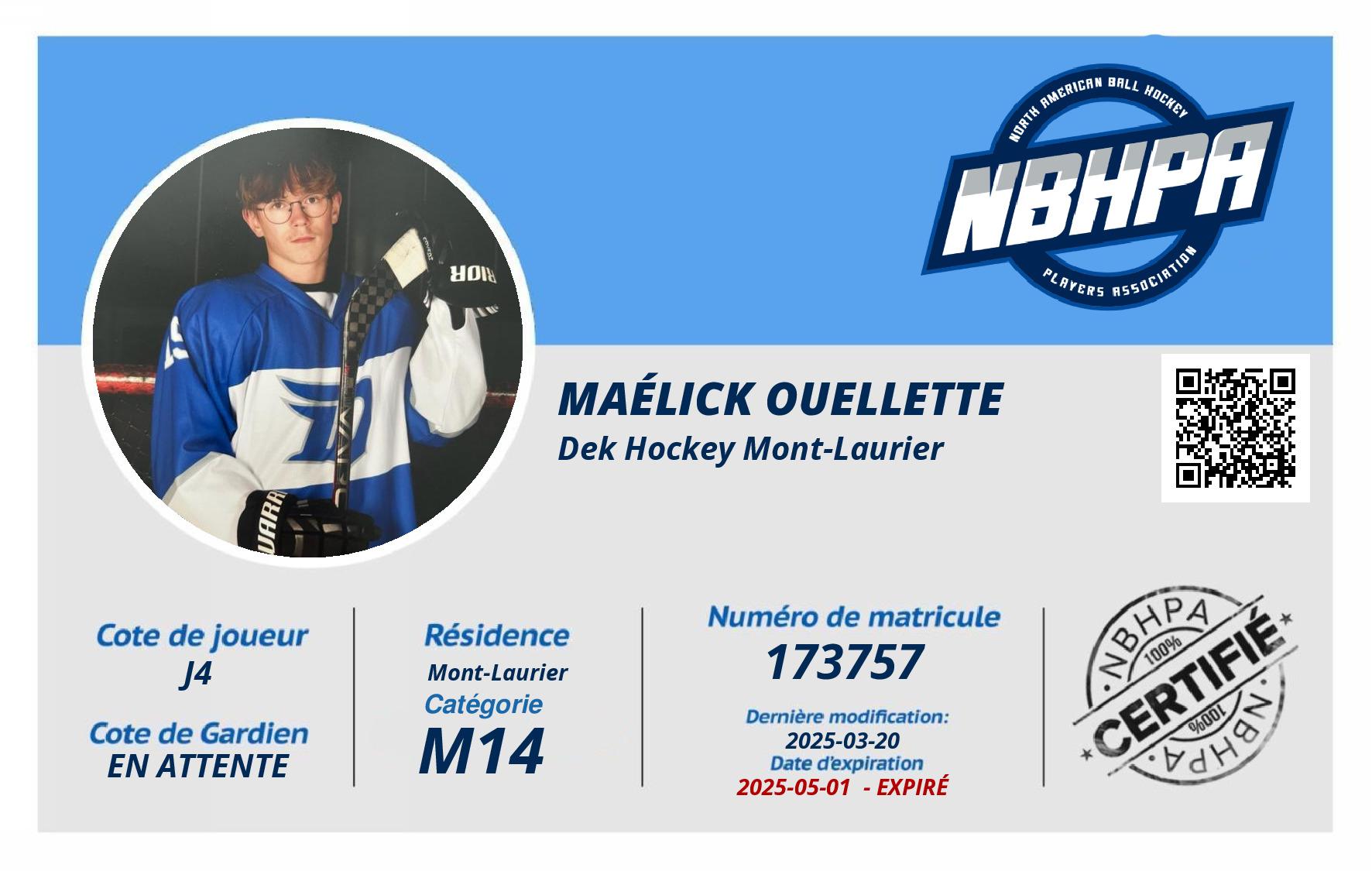 Maélick Ouellette