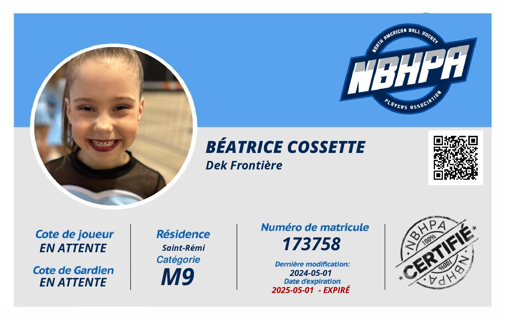 Béatrice Cossette