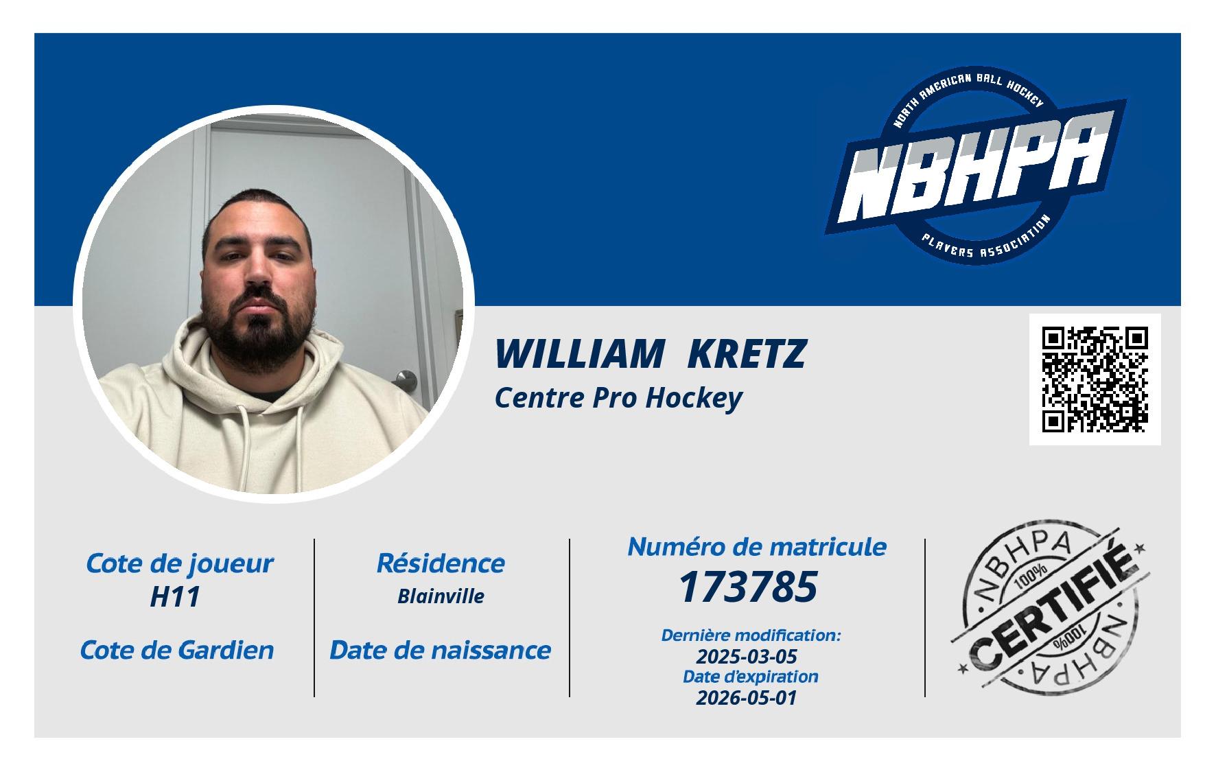 William  Kretz