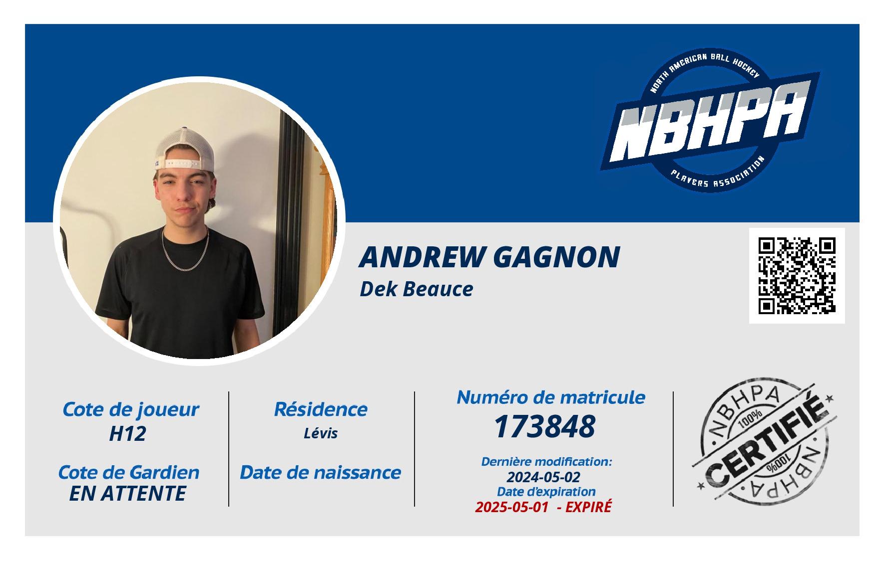 Andrew Gagnon