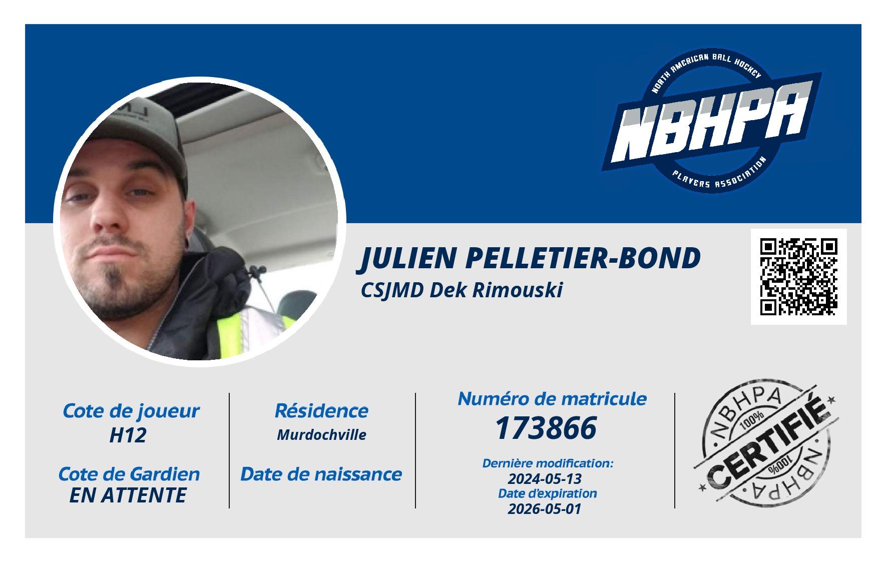 Julien Pelletier-bond
