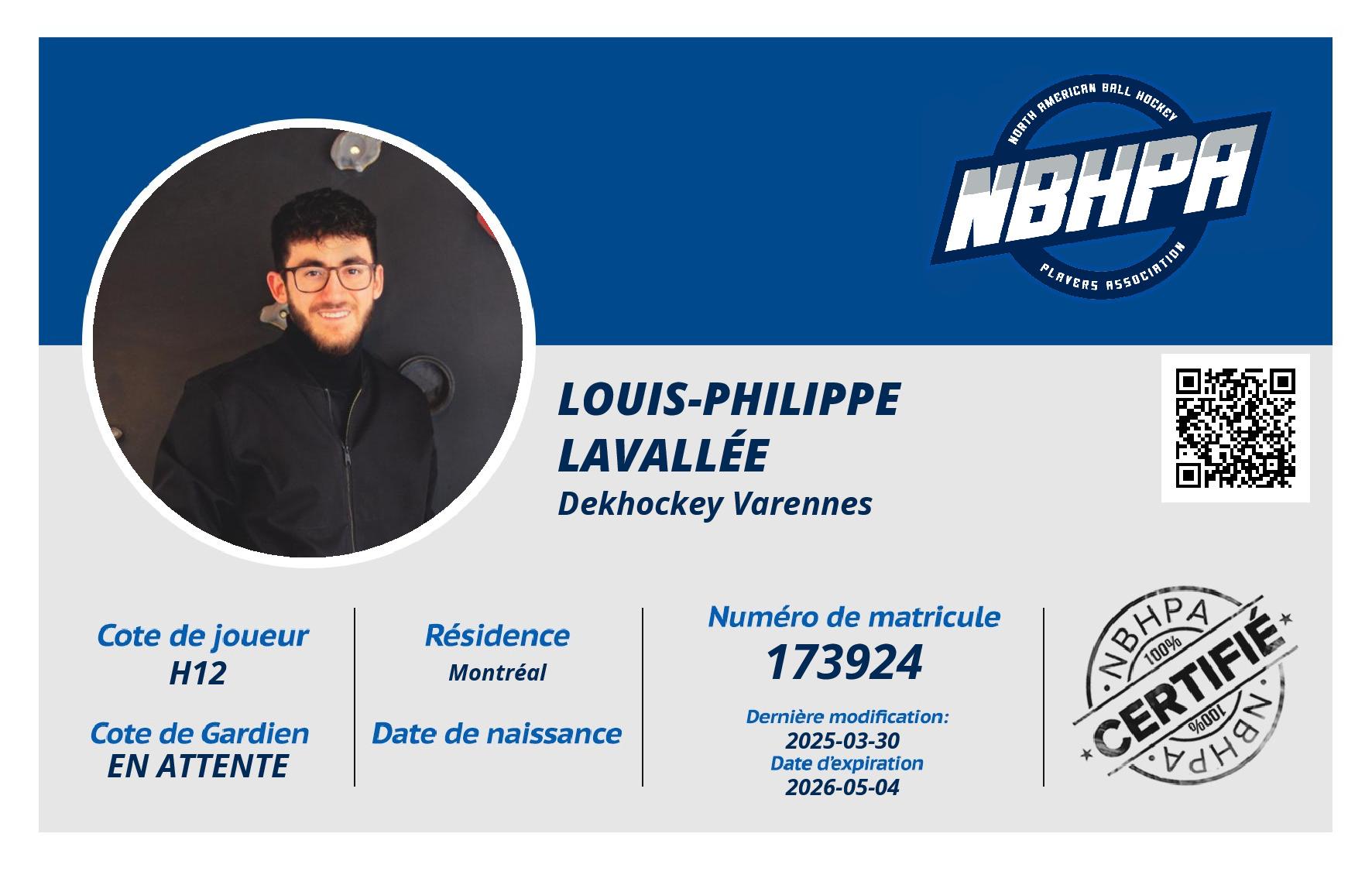 louis-philippe Lavallée