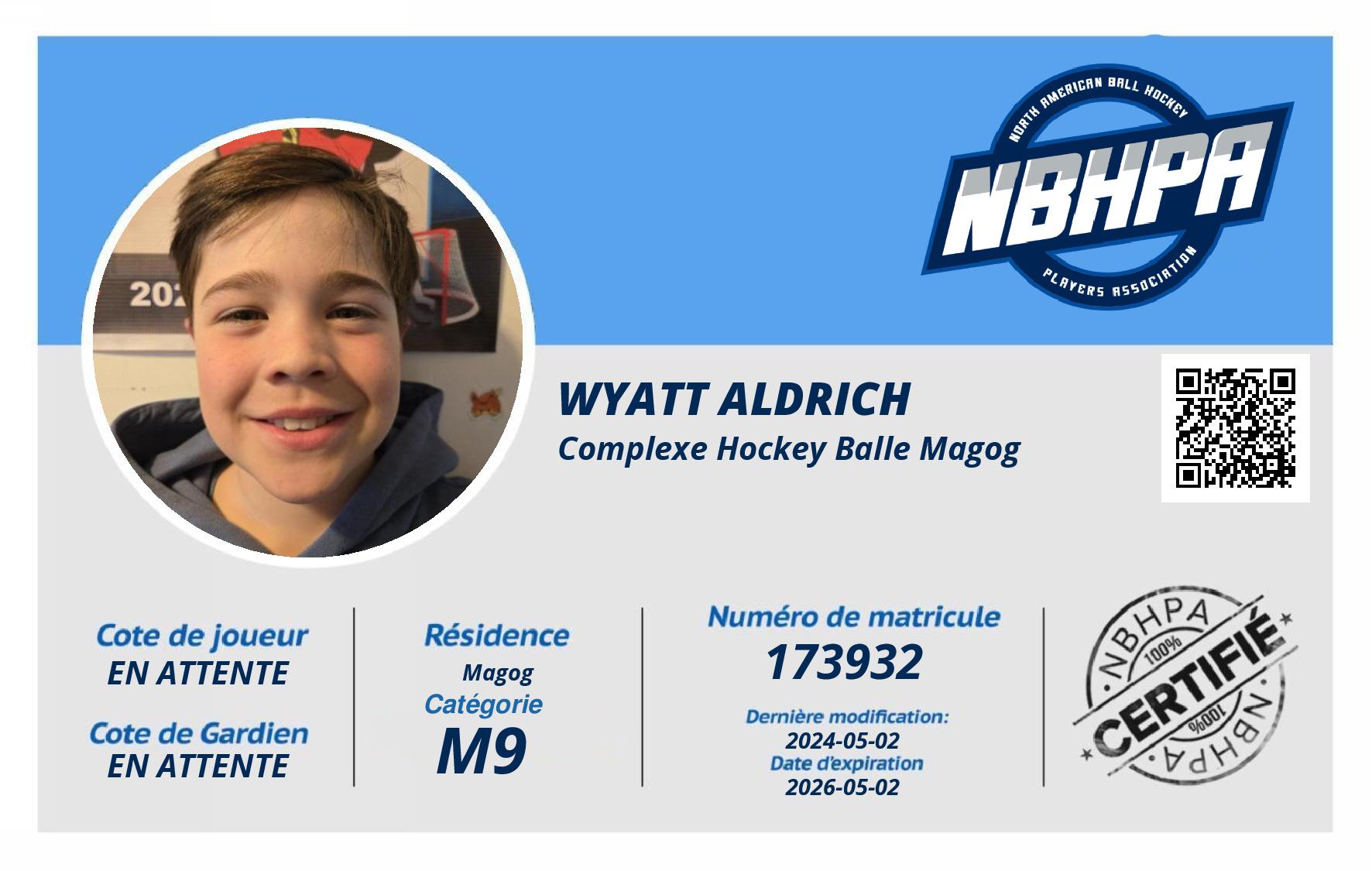 Wyatt Aldrich