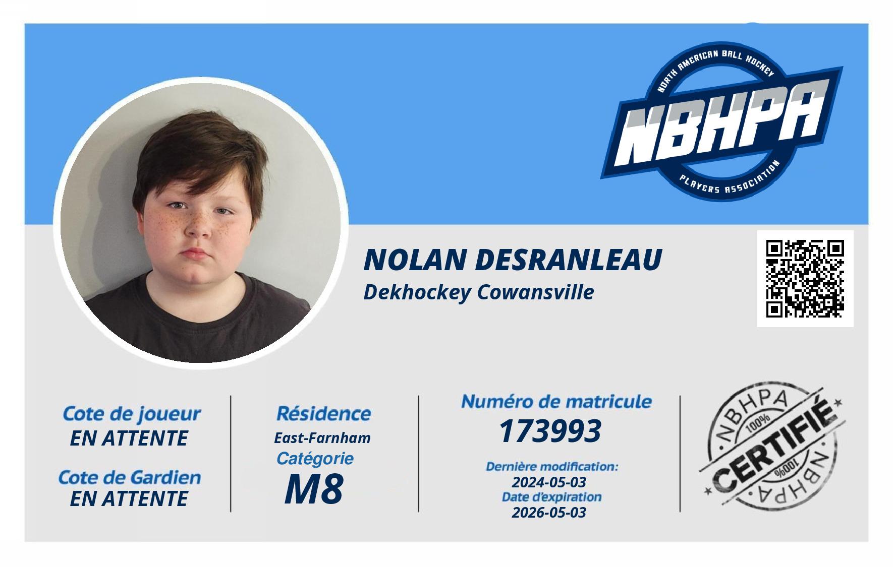 Nolan Desranleau 