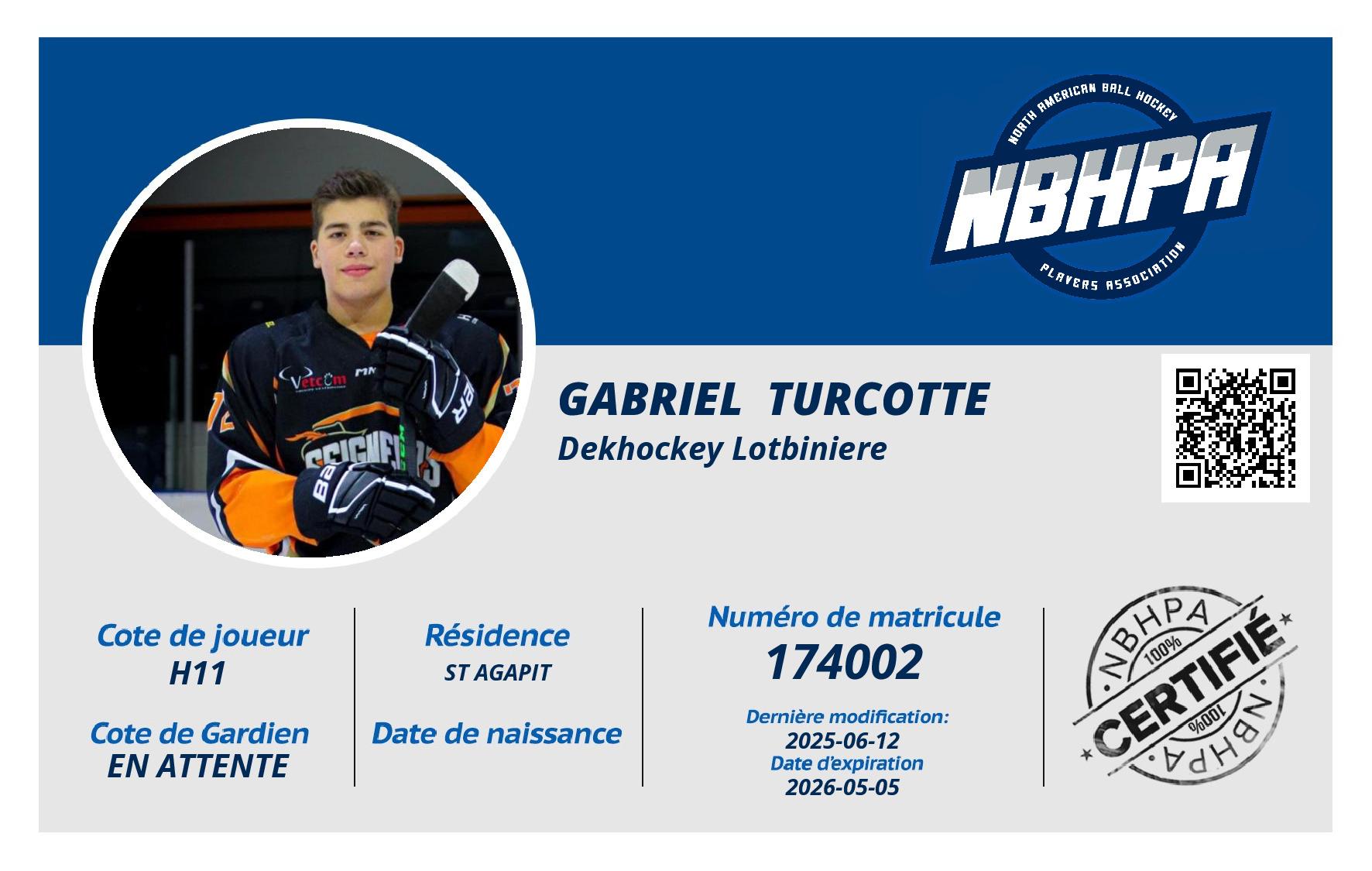 Gabriel  Turcotte 