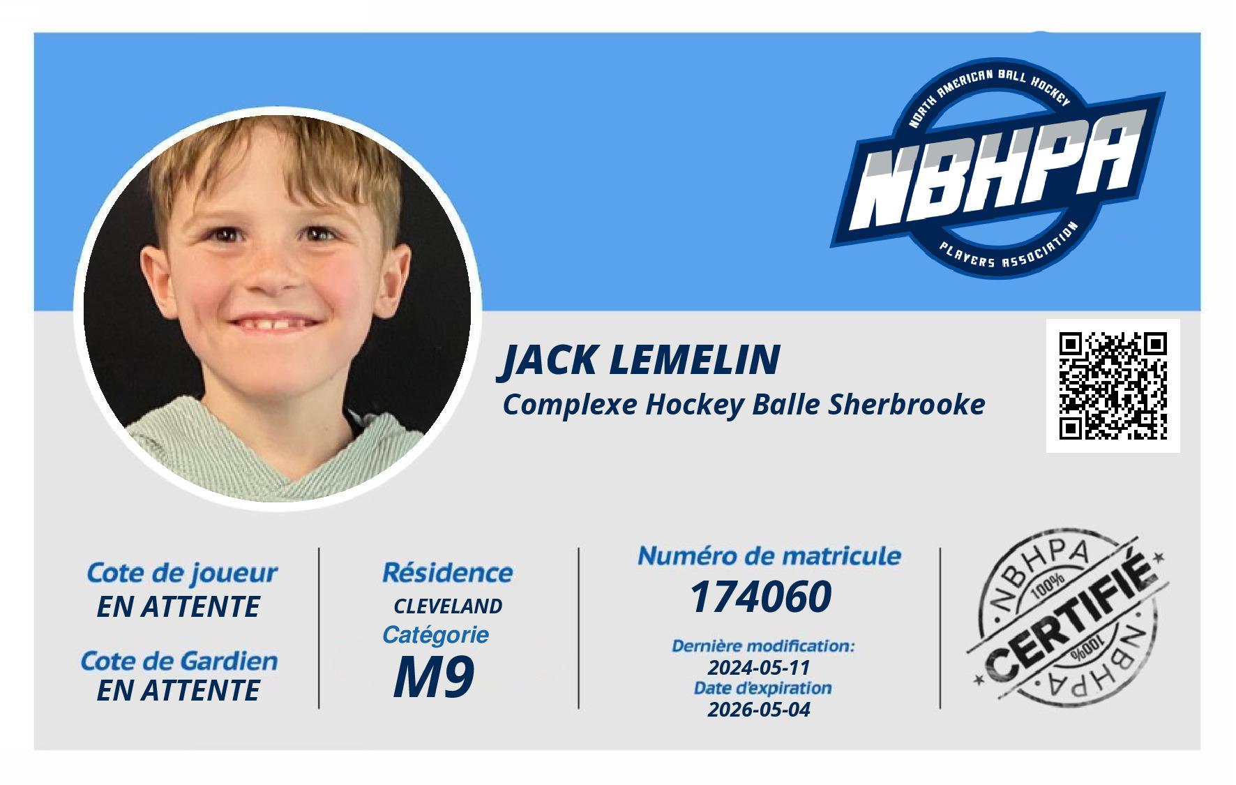 Jack Lemelin