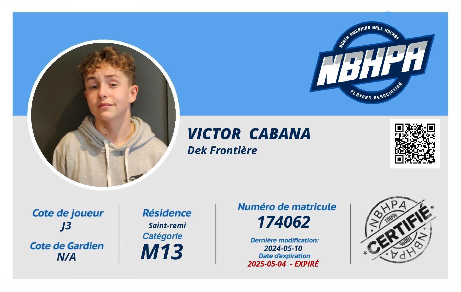 Victor  Cabana
