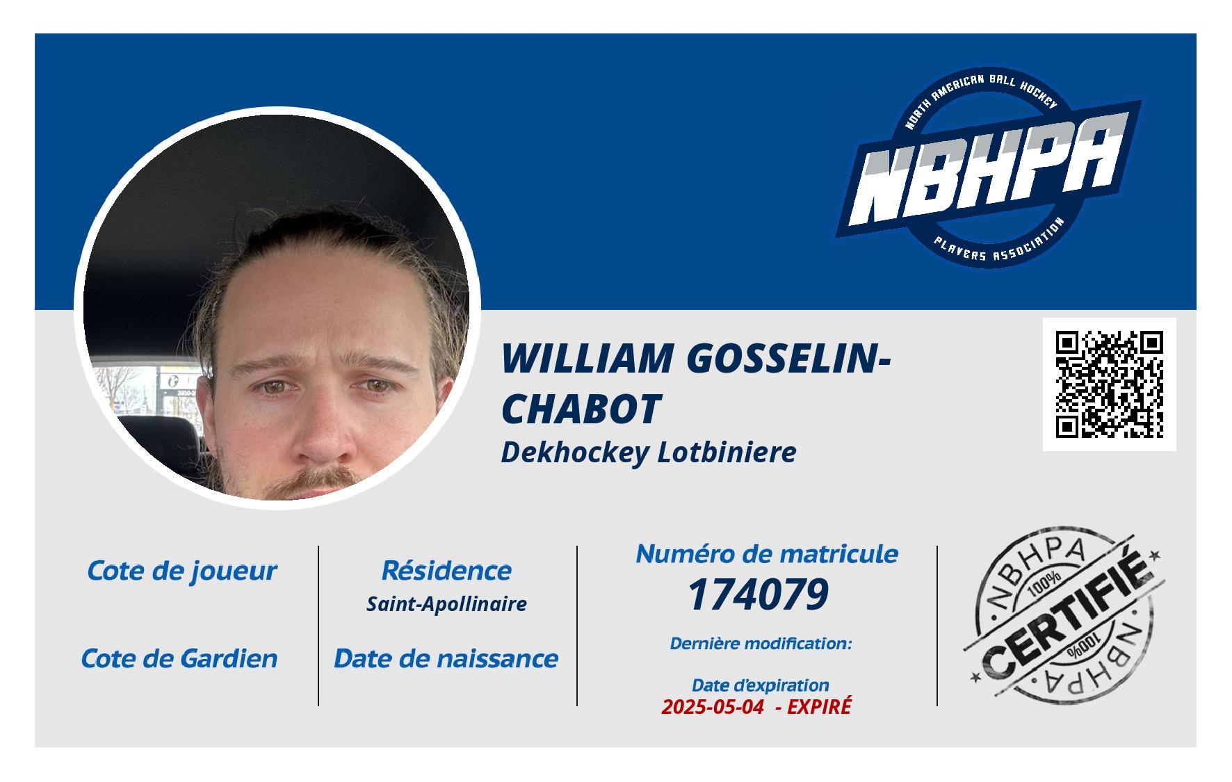 William Gosselin-Chabot