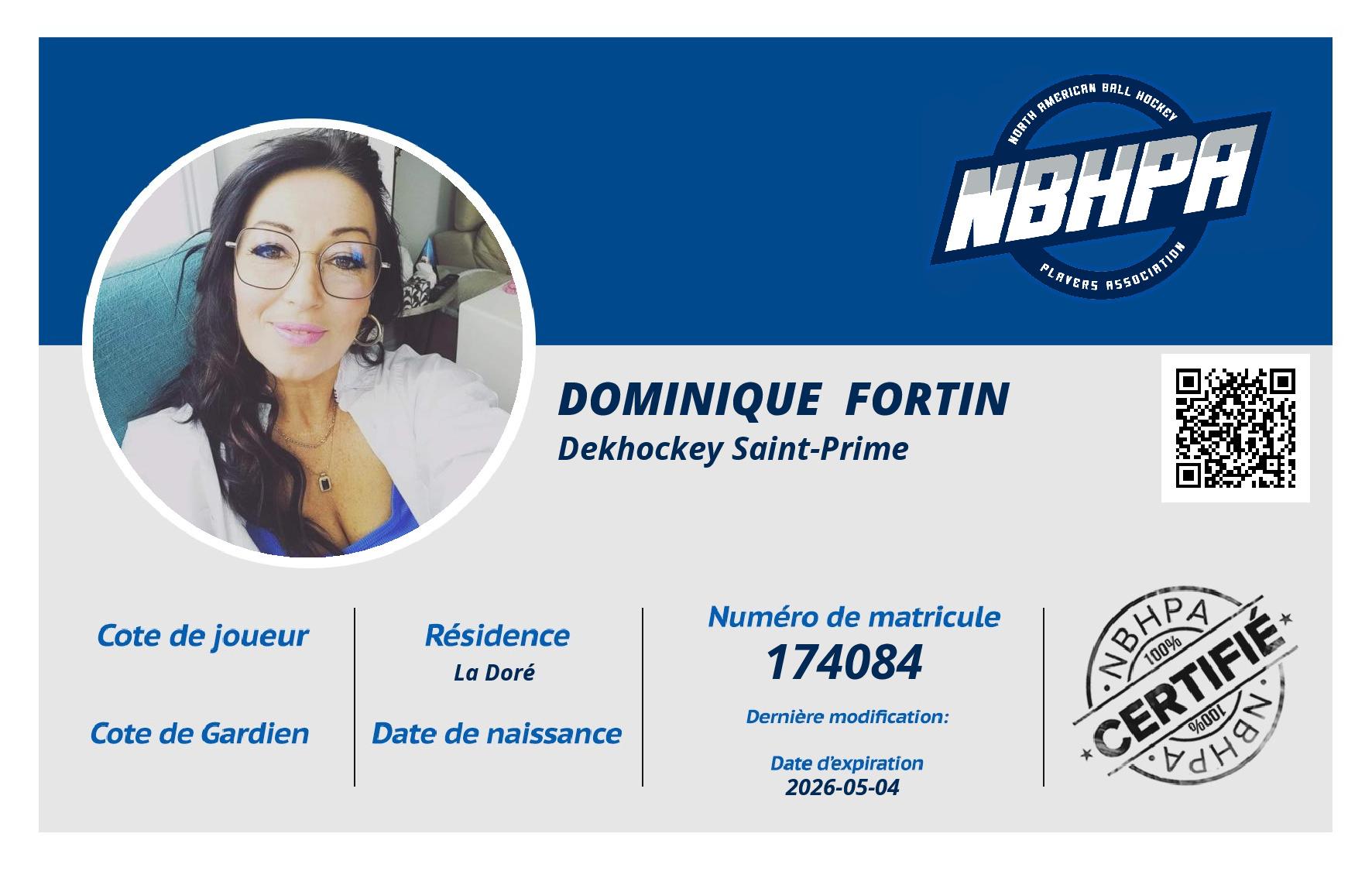 Dominique  Fortin 