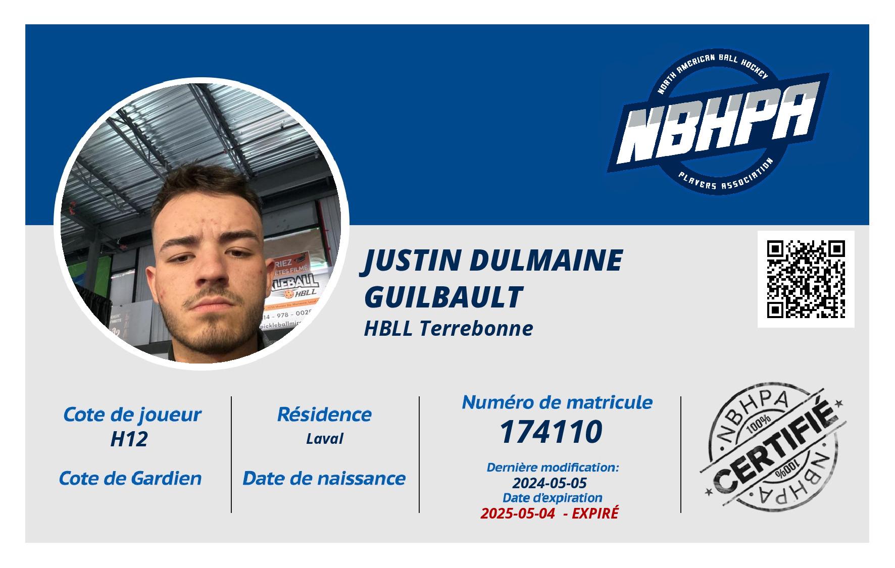 Justin Dulmaine guilbault