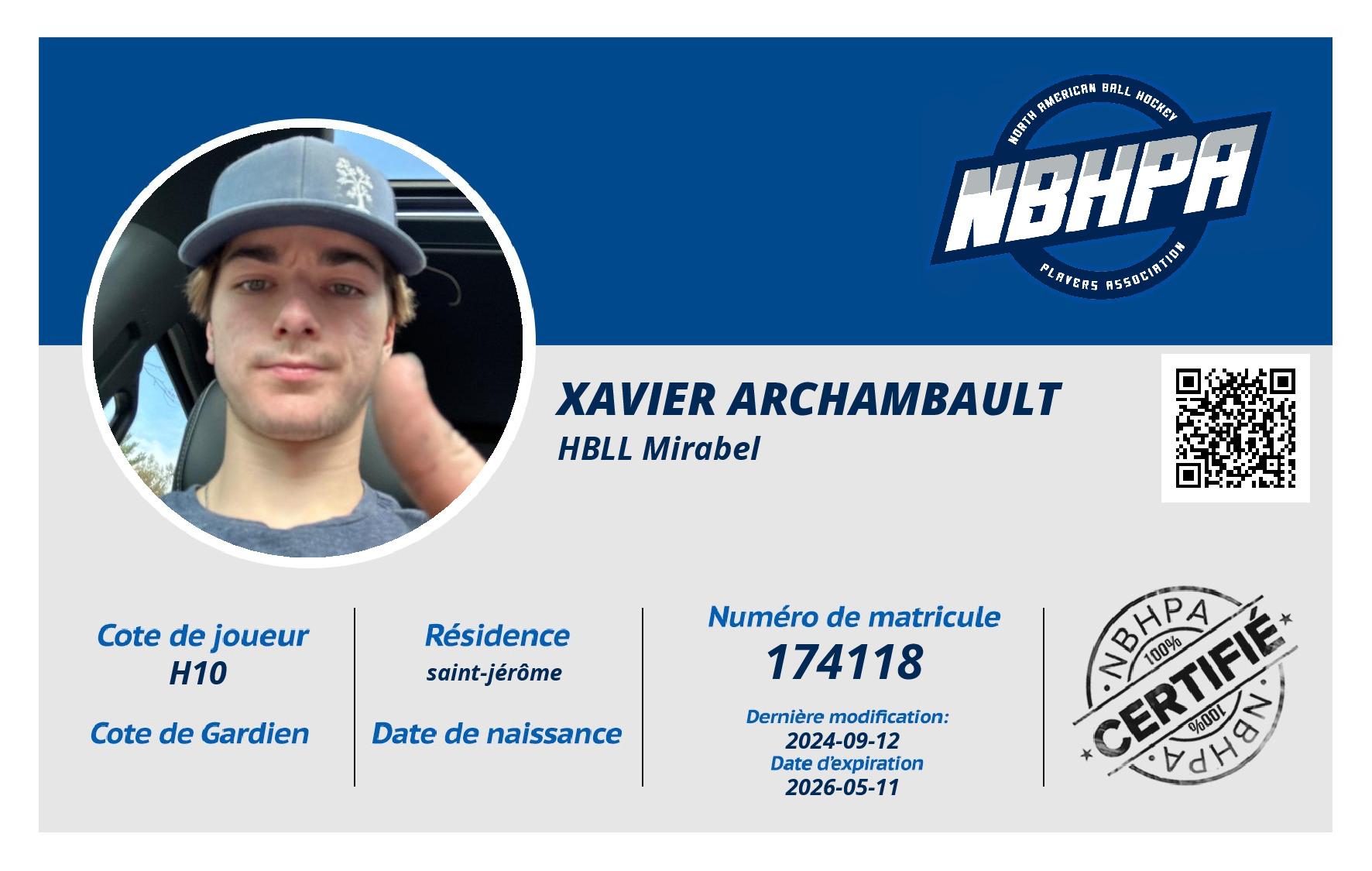 Xavier Archambault 