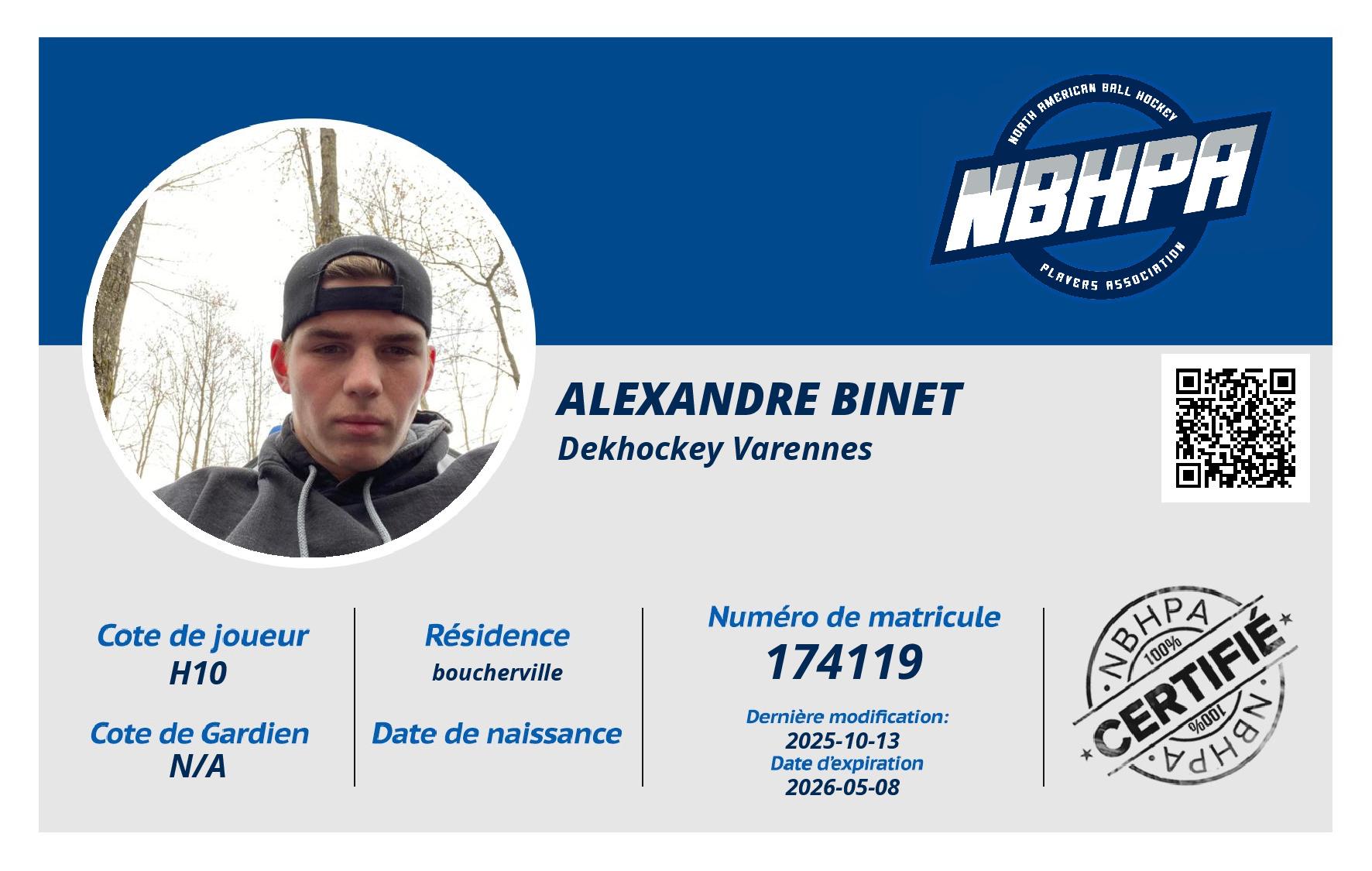 alexandre binet