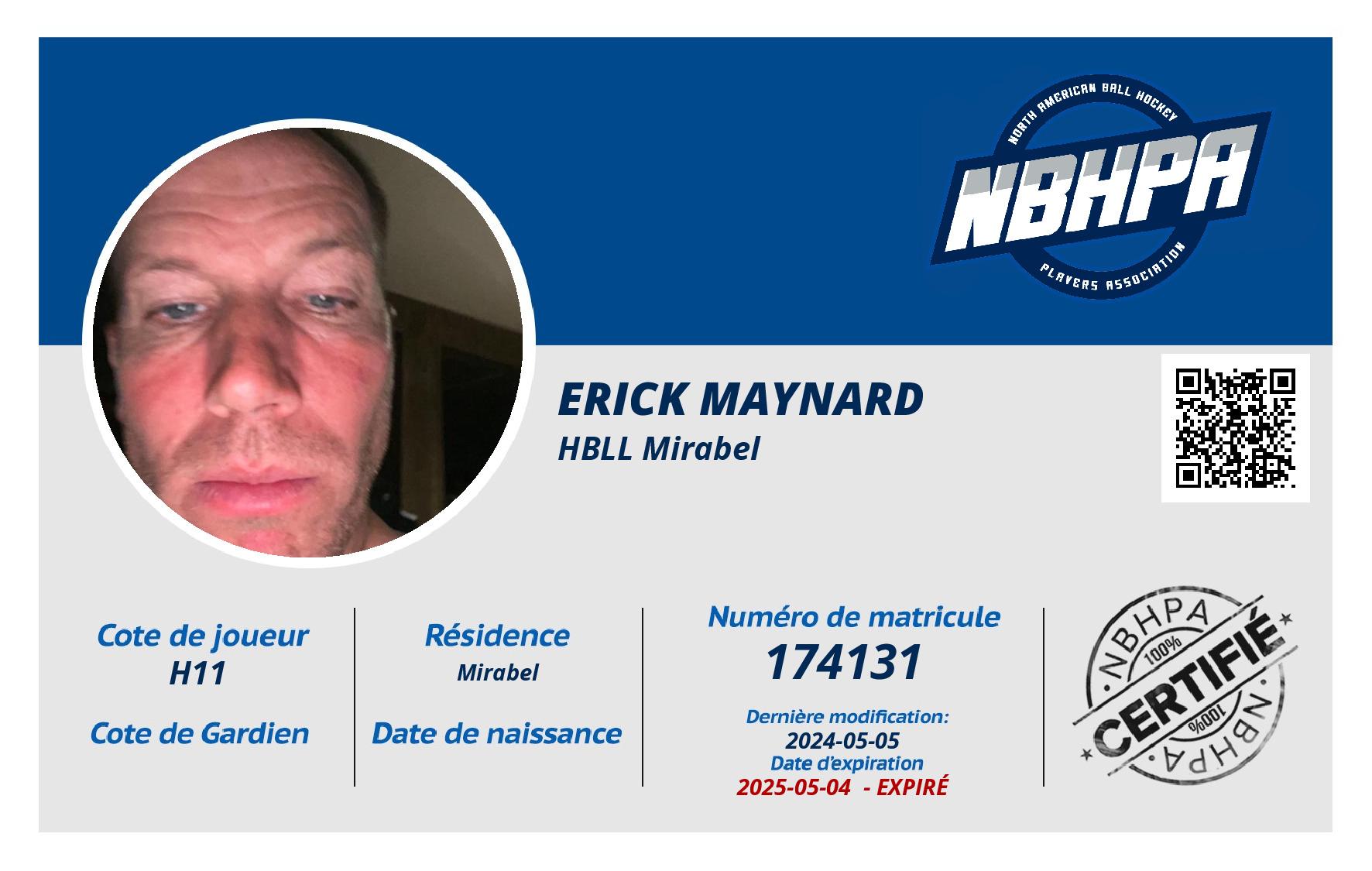 Erick Maynard