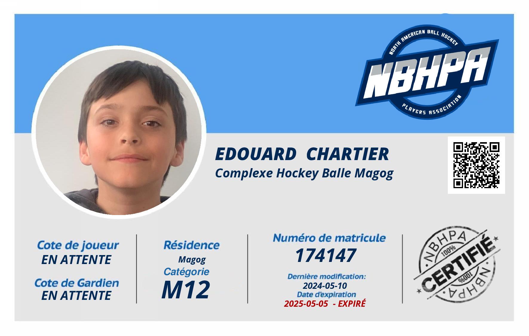 Edouard  Chartier 