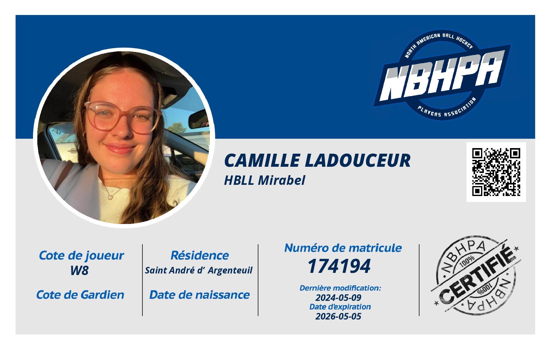 Camille Ladouceur
