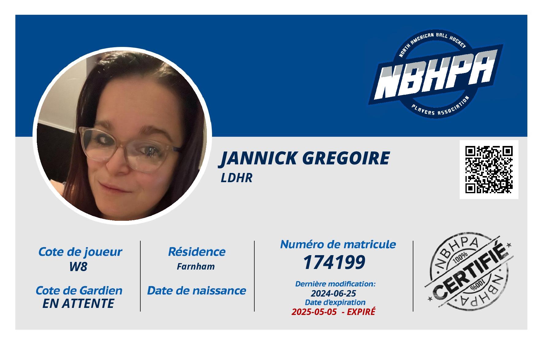 Jannick Gregoire