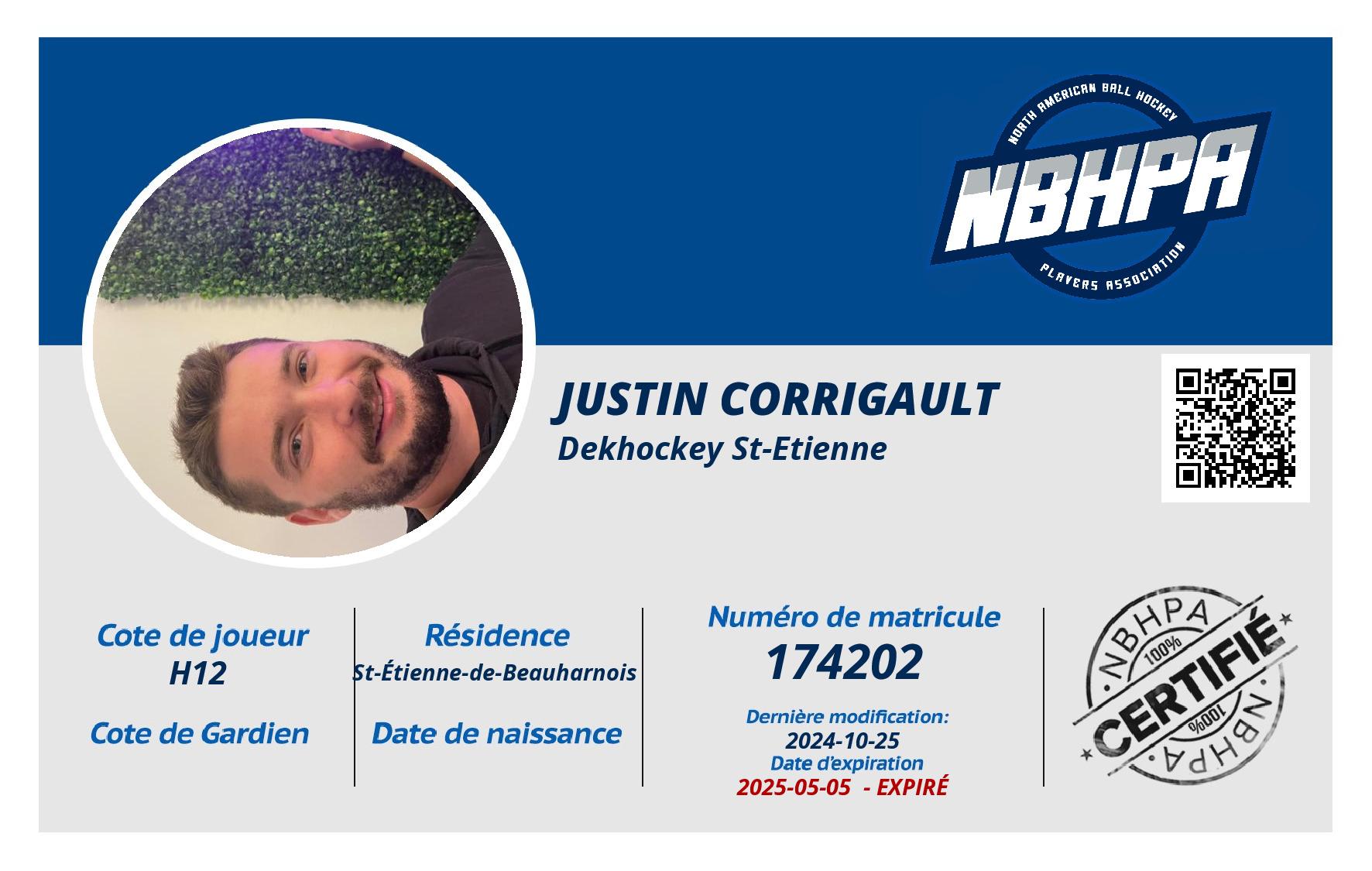Justin Corrigault