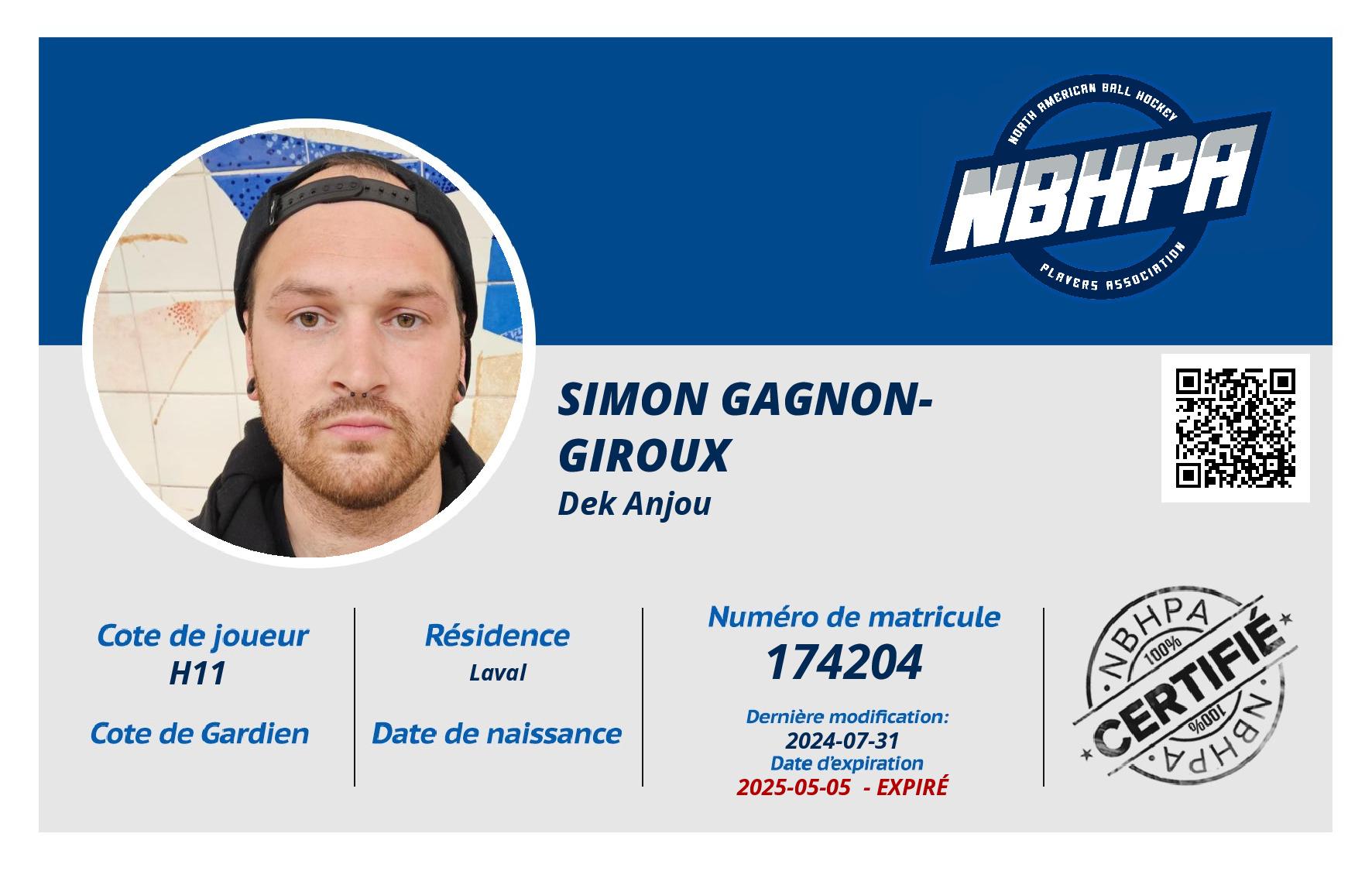 Simon Gagnon-Giroux