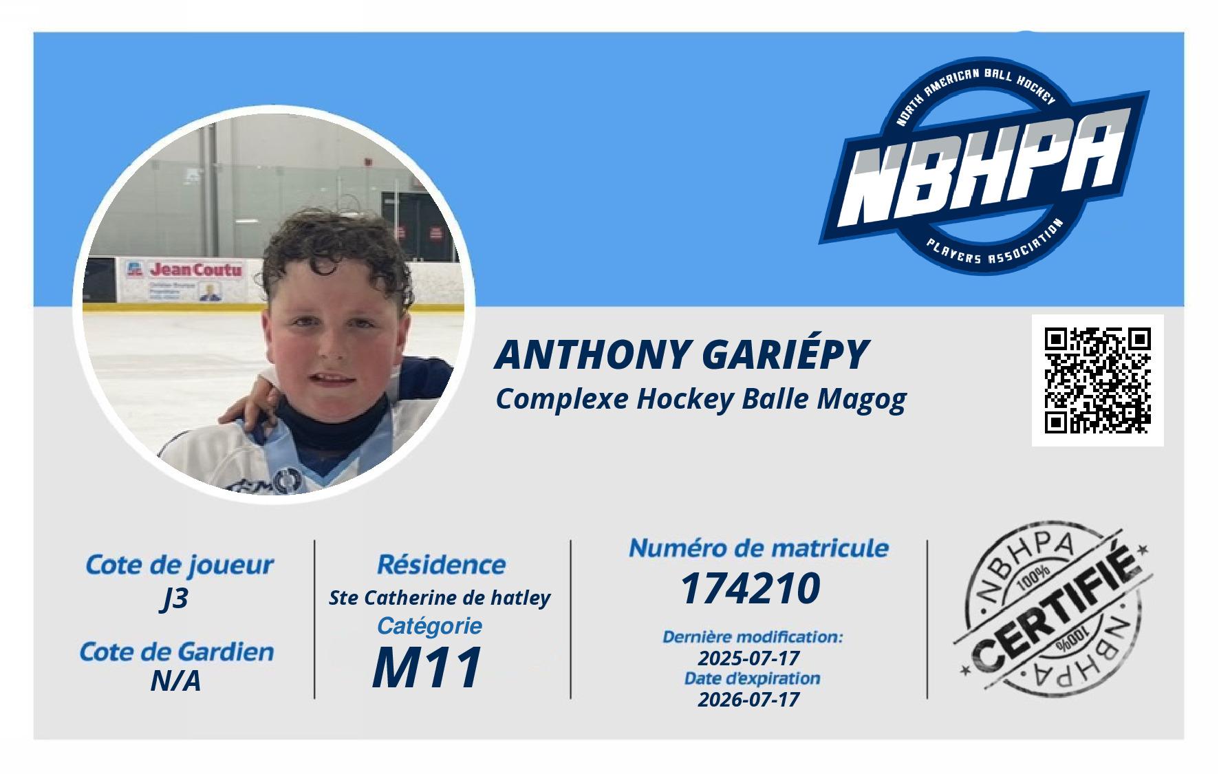 Anthony Gariépy