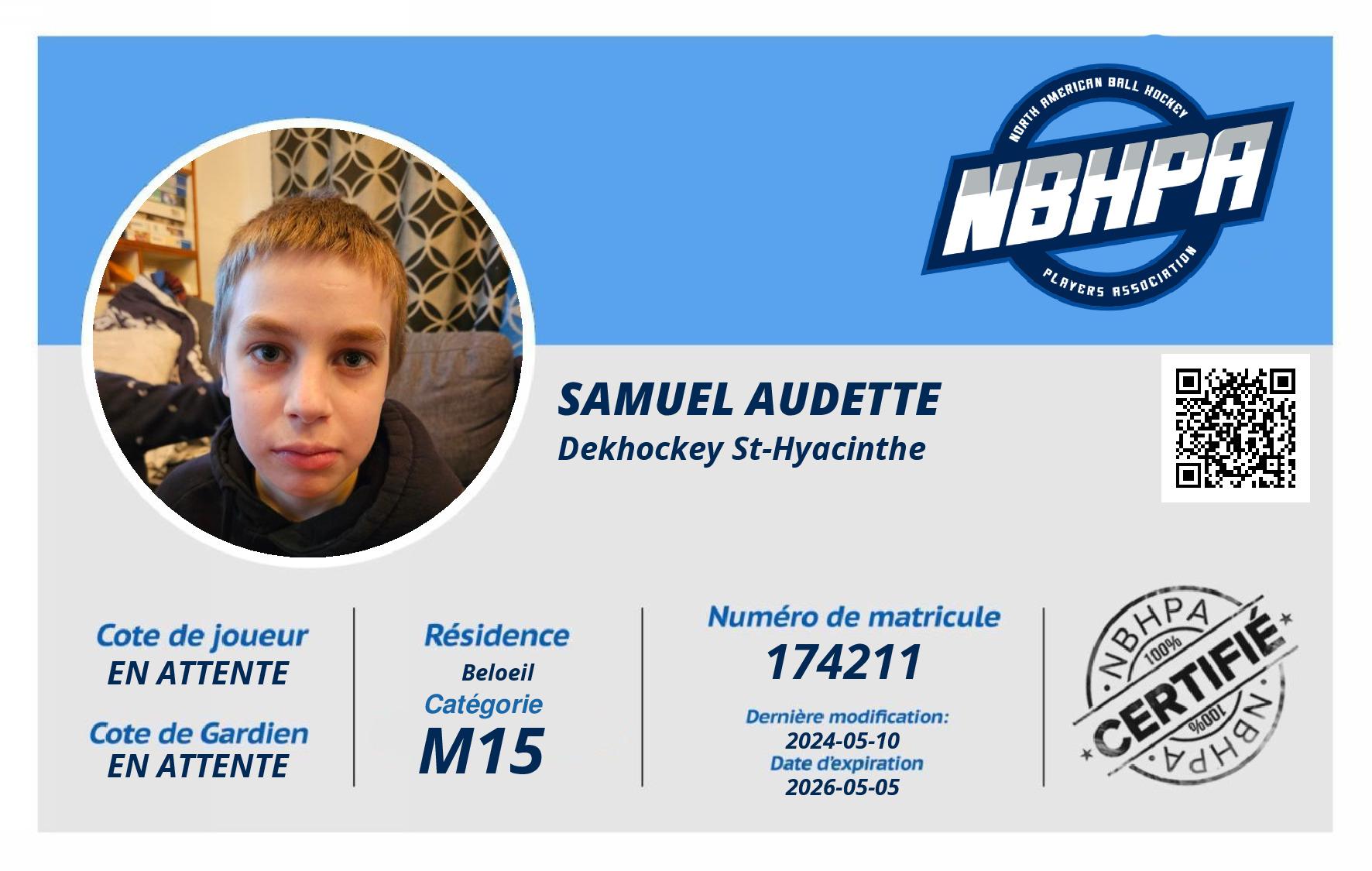 Samuel Audette