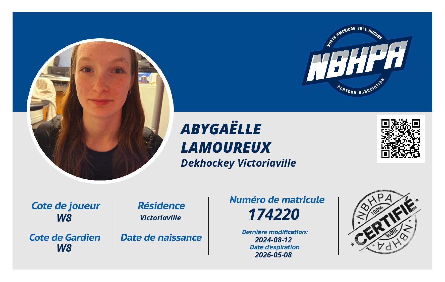 Abygaëlle  Lamoureux
