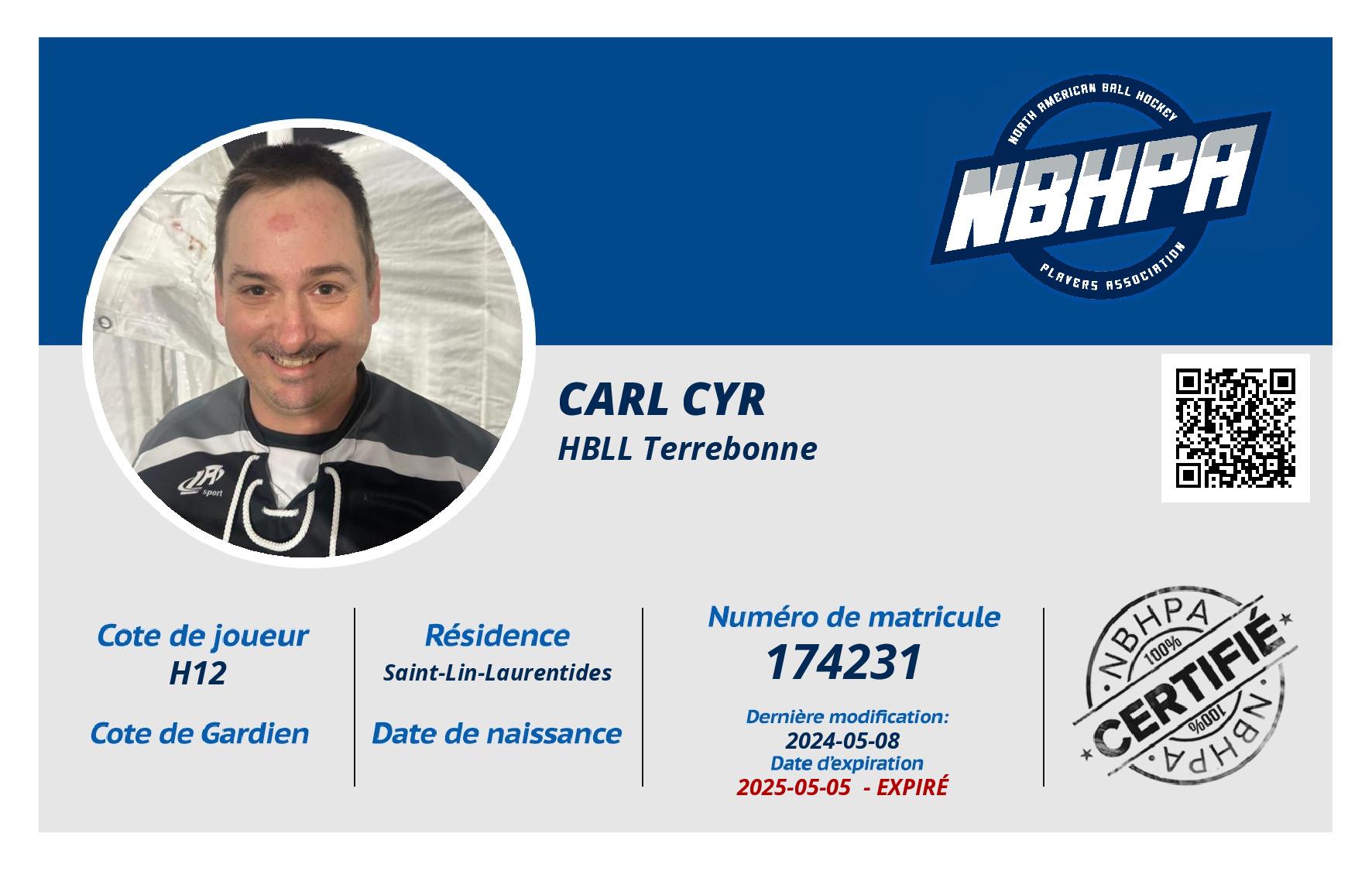 Carl Cyr