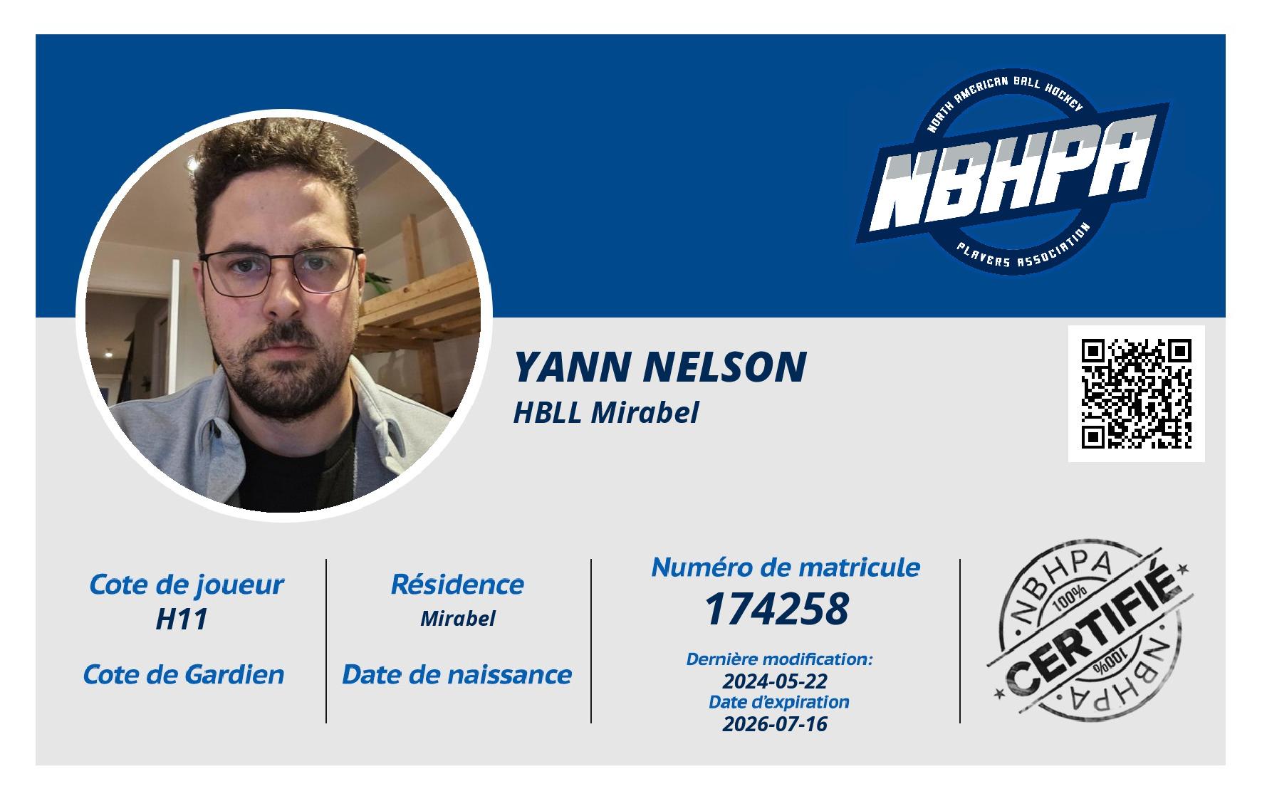 Yann Nelson