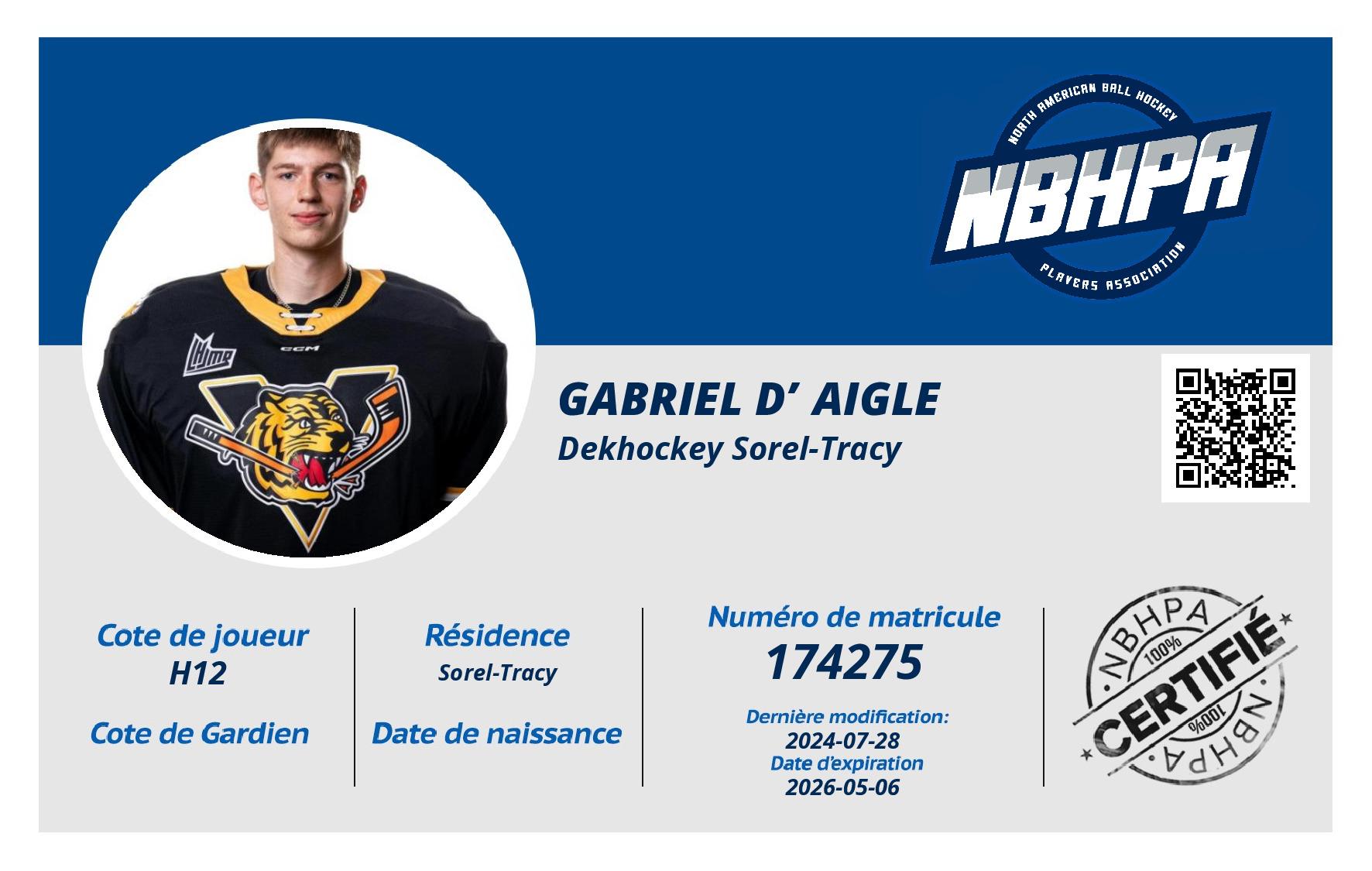 Gabriel D’Aigle