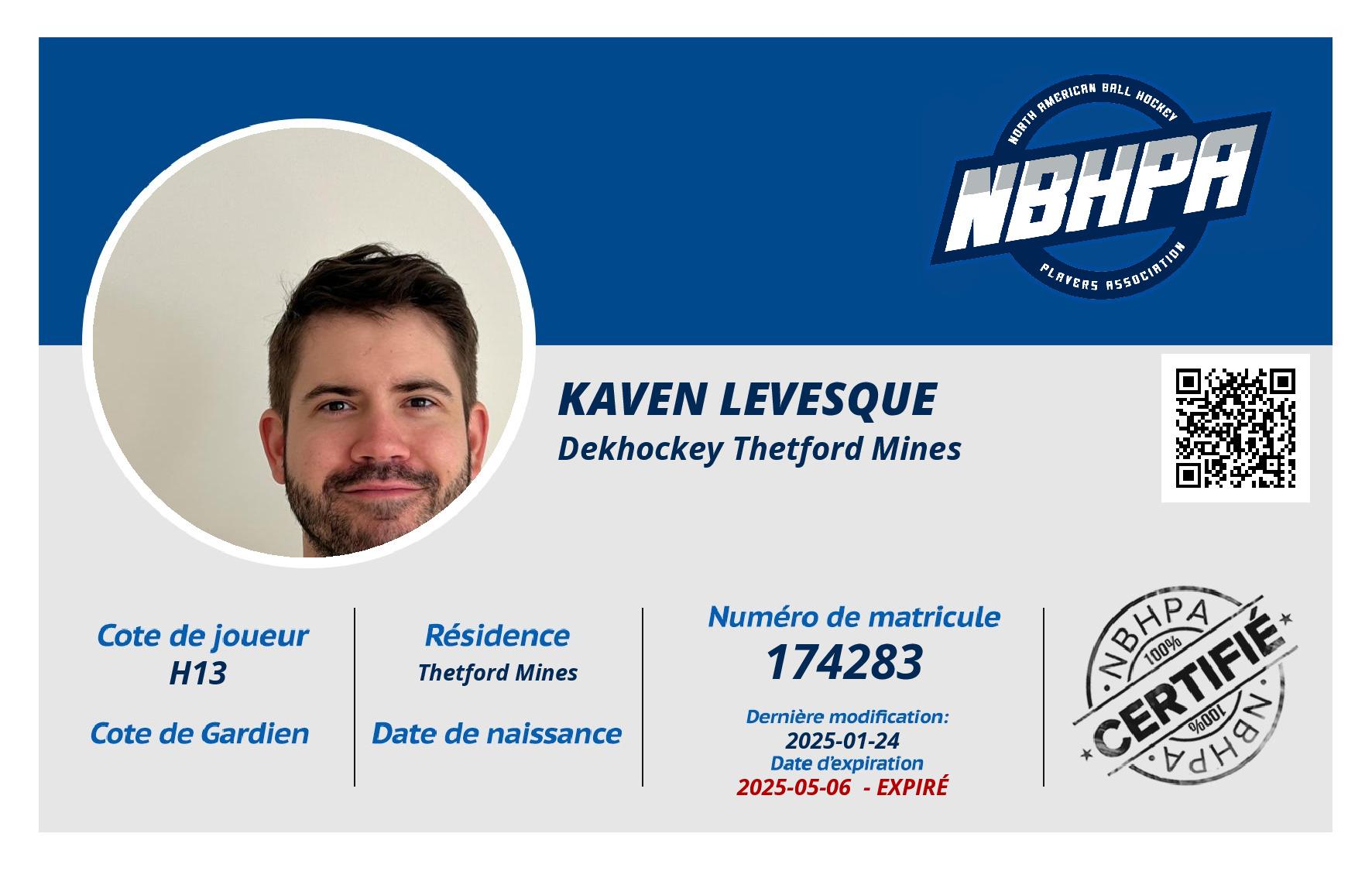 Kaven Levesque