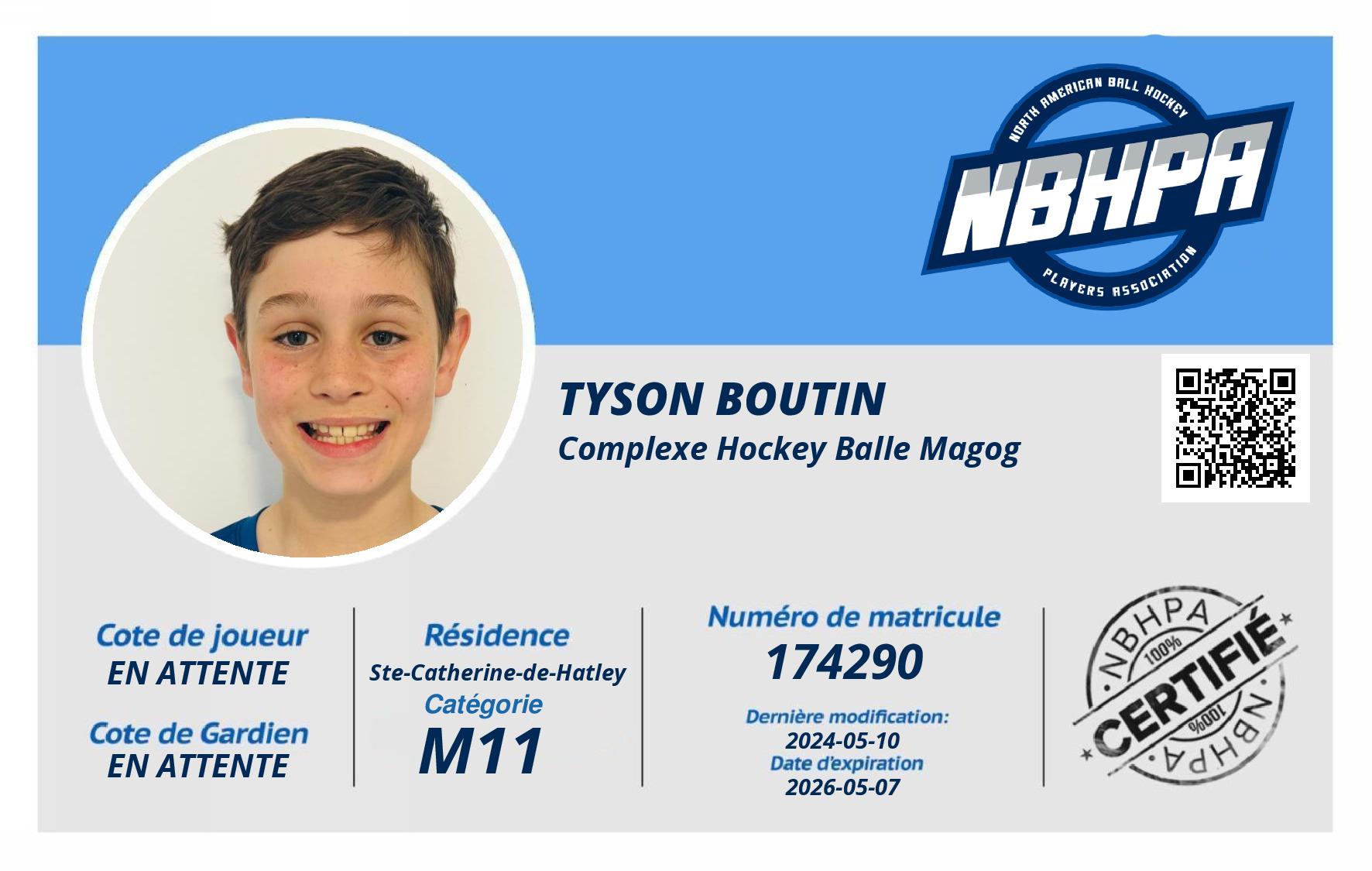 Tyson Boutin