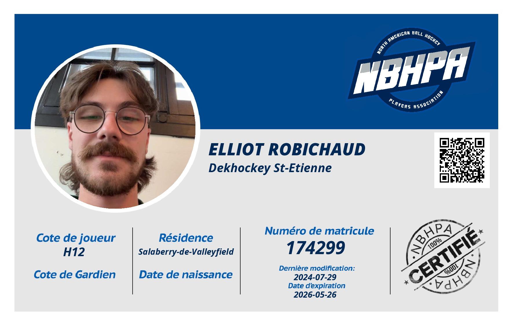 Elliot Robichaud