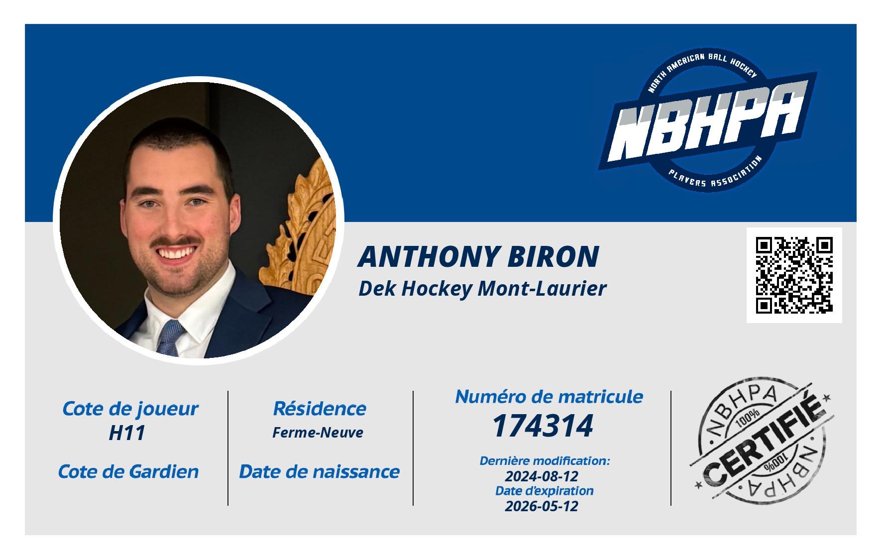 Anthony Biron