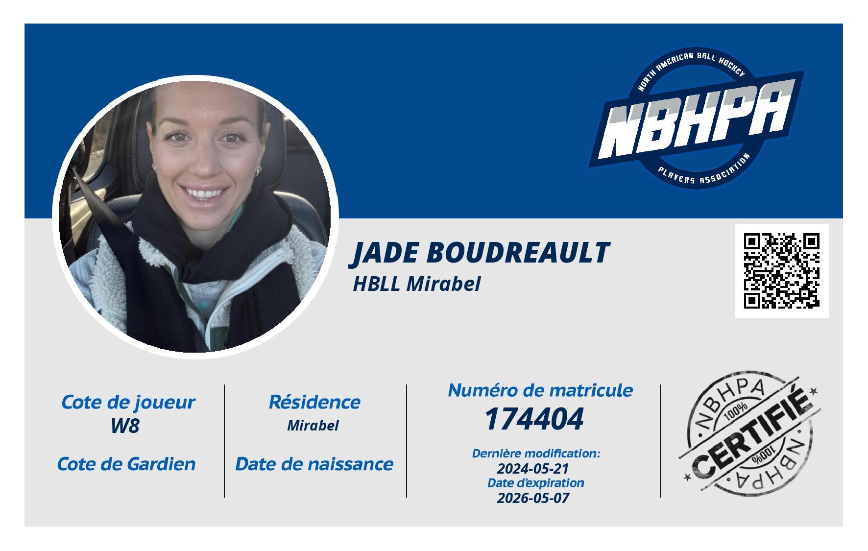 Jade Boudreault