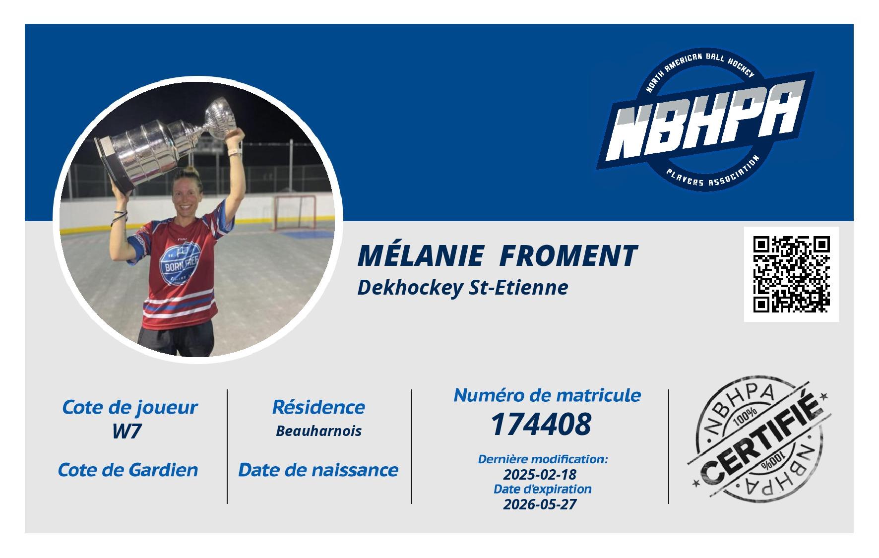 Mélanie  Froment