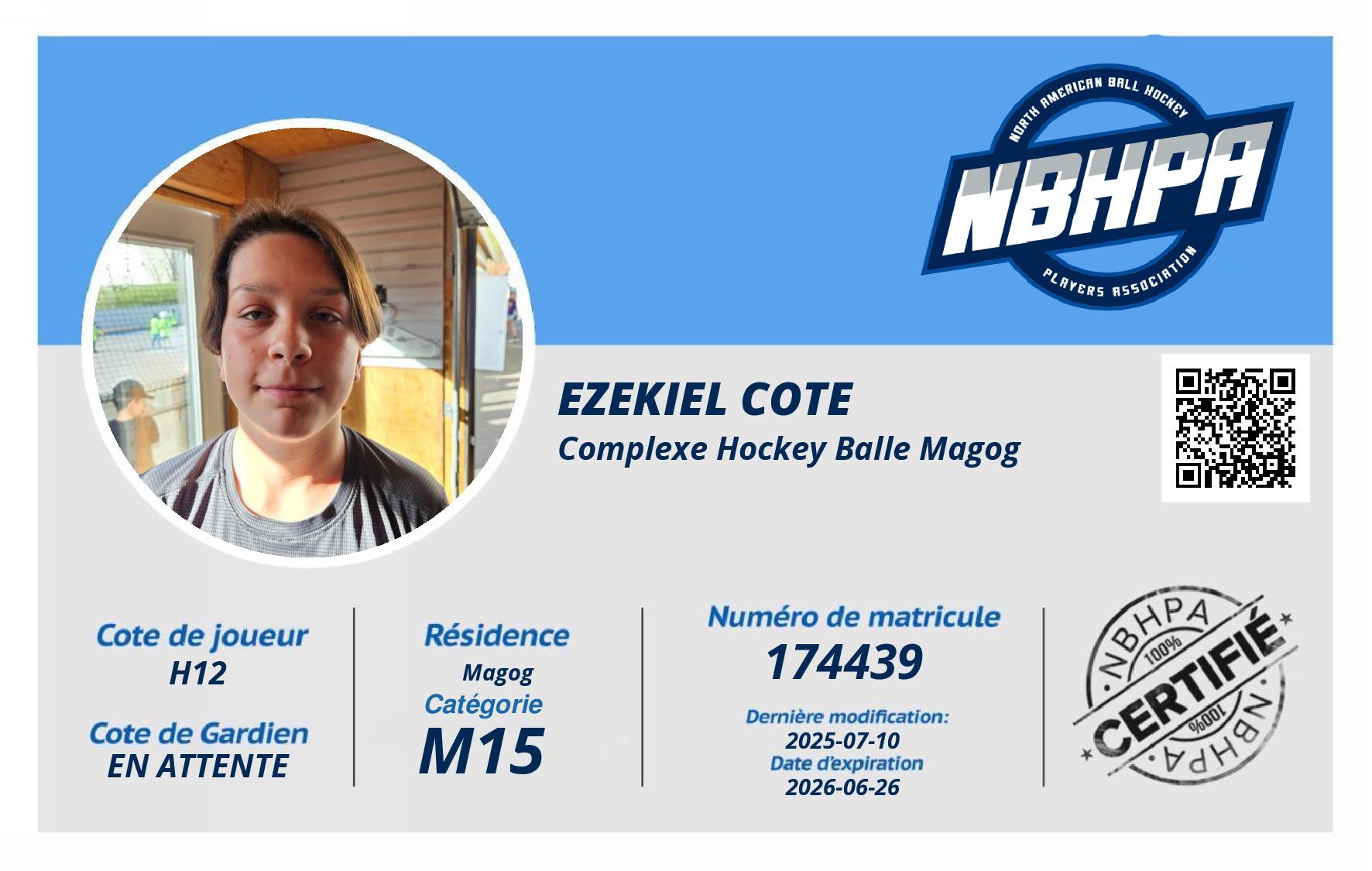 Ezekiel Cote