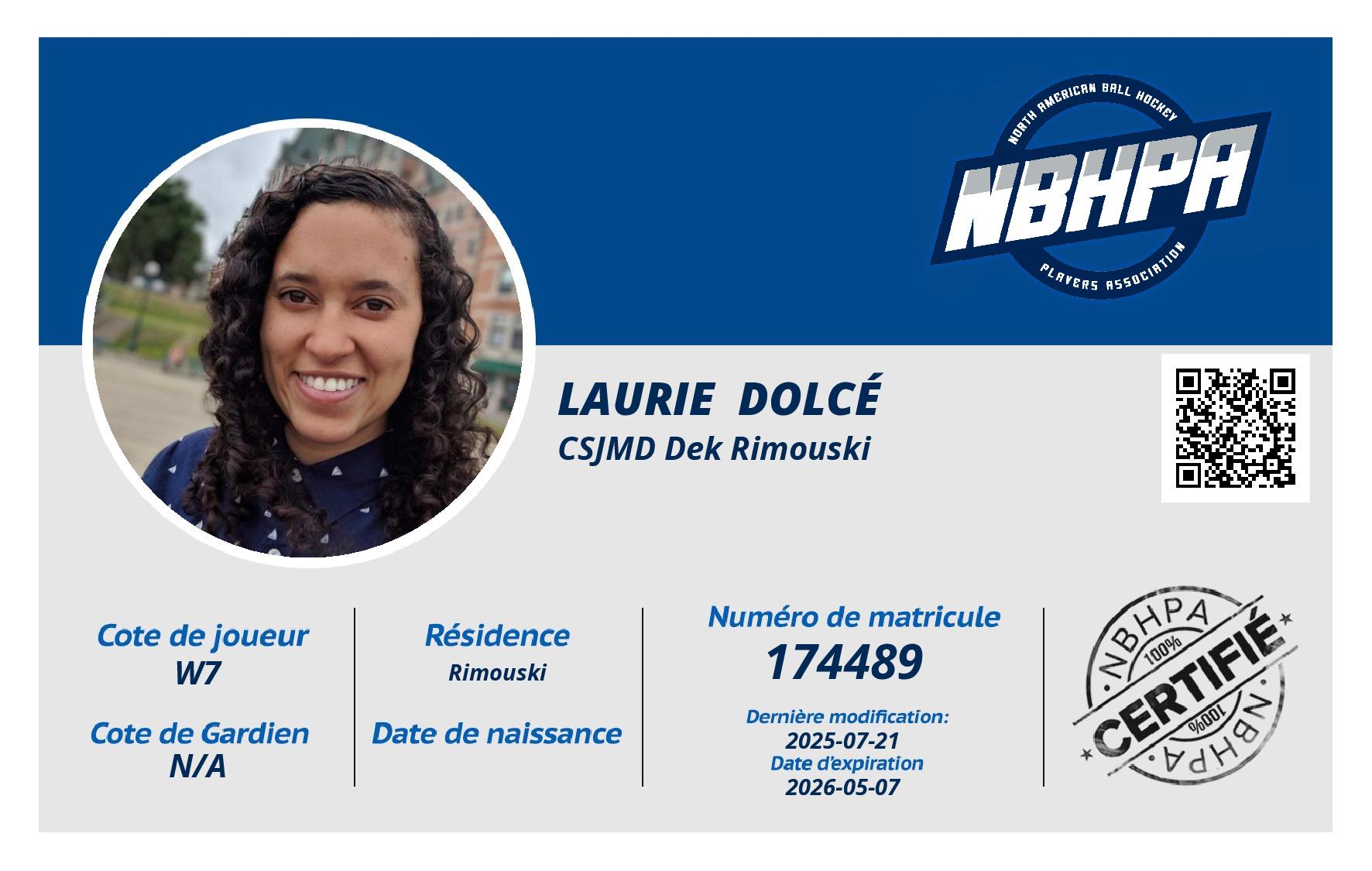 Laurie  Dolcé